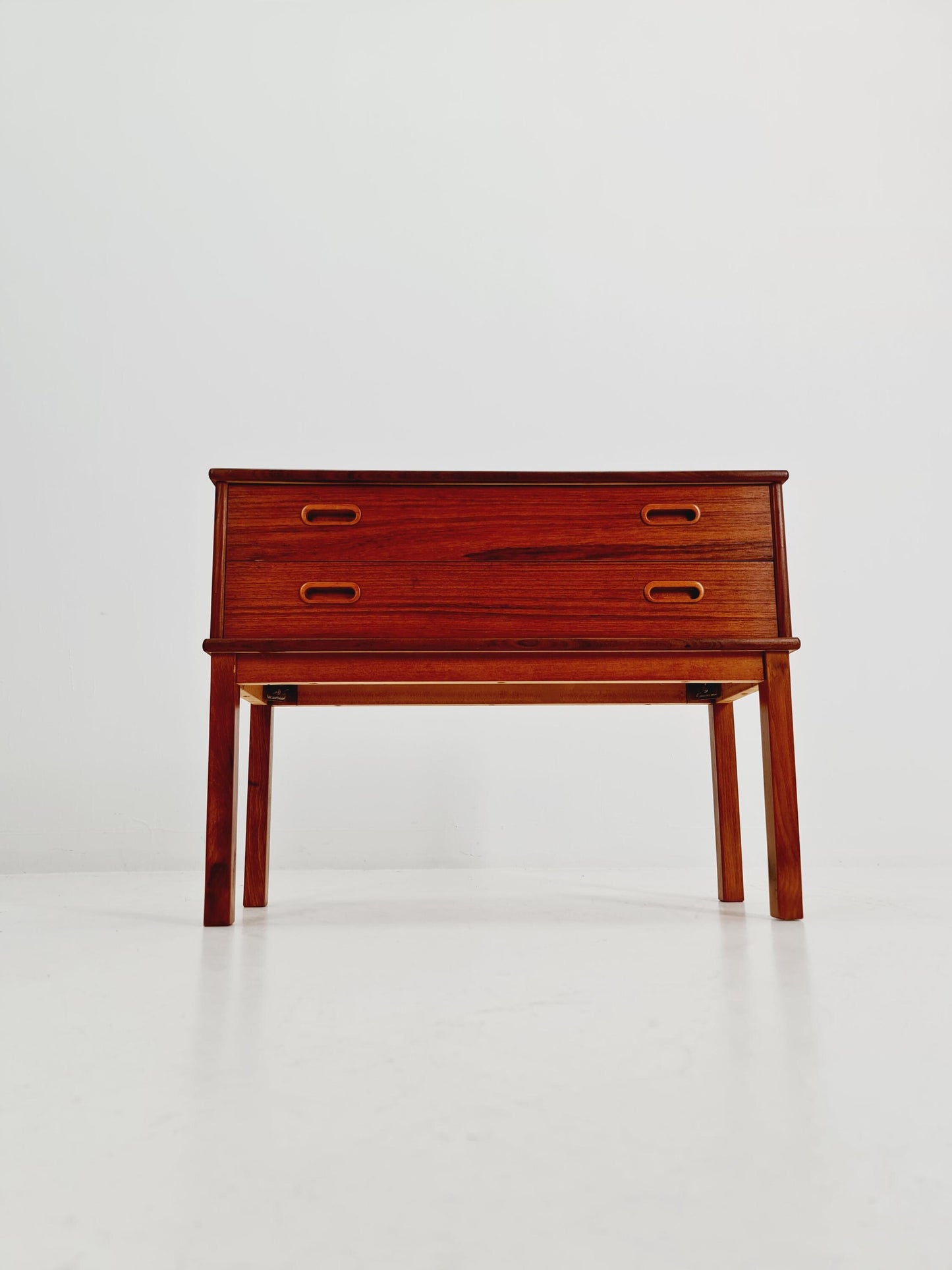Midcentury danish design chest of drawers / drawer dresser /2 drawers cabinet, 1960s