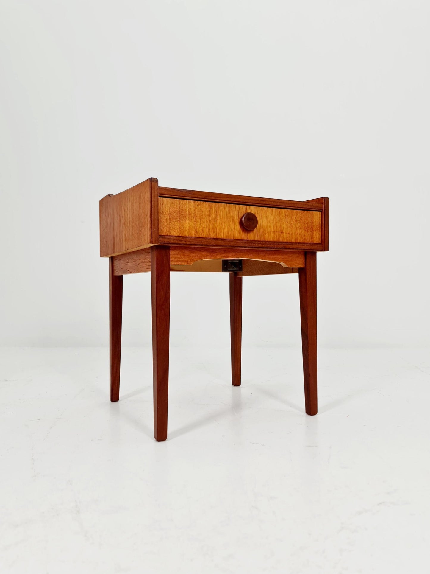 Danish MidCentury teak nightstand / bedside tables, 1960s