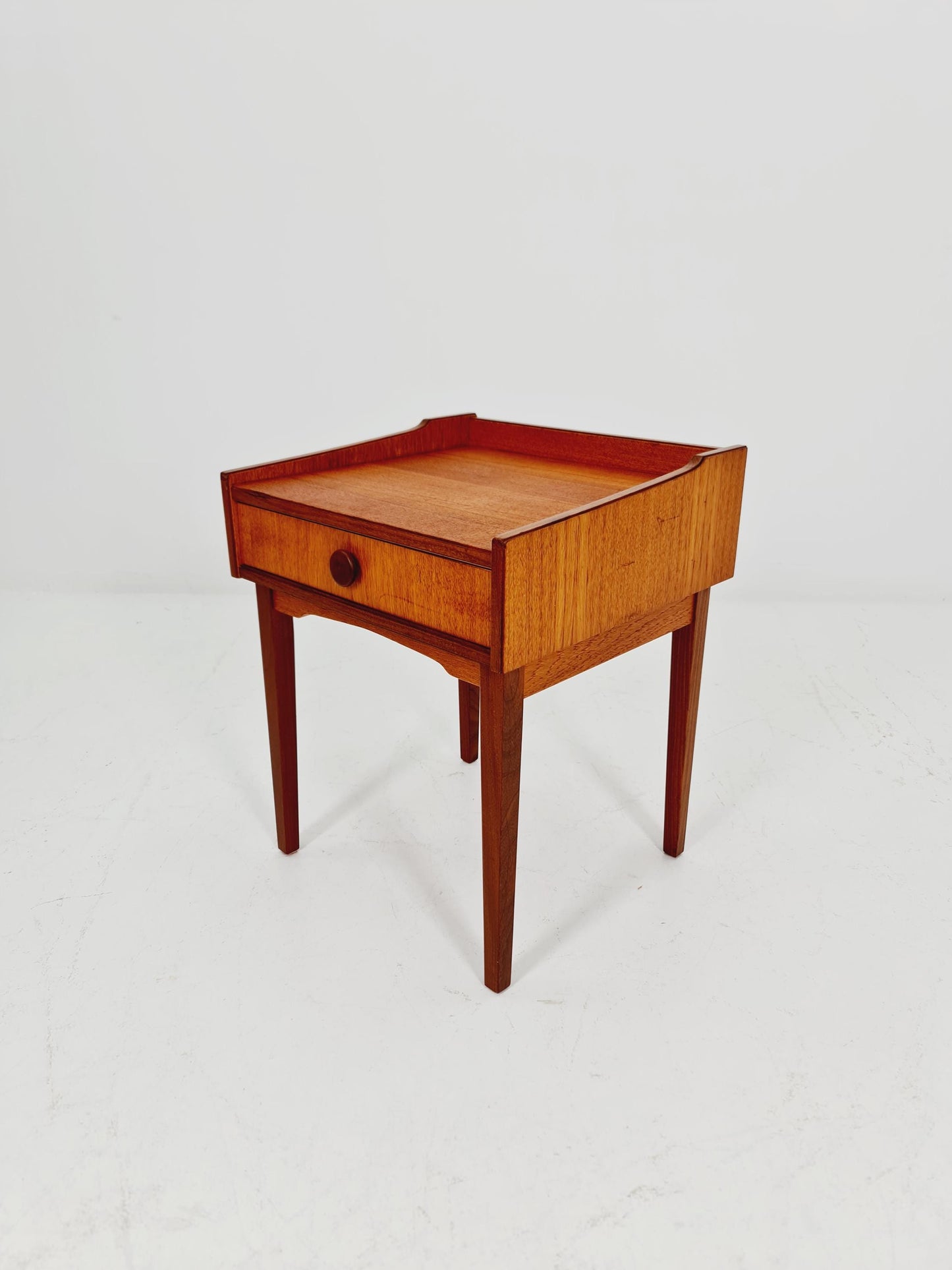 Danish MidCentury teak nightstand / bedside tables, 1960s
