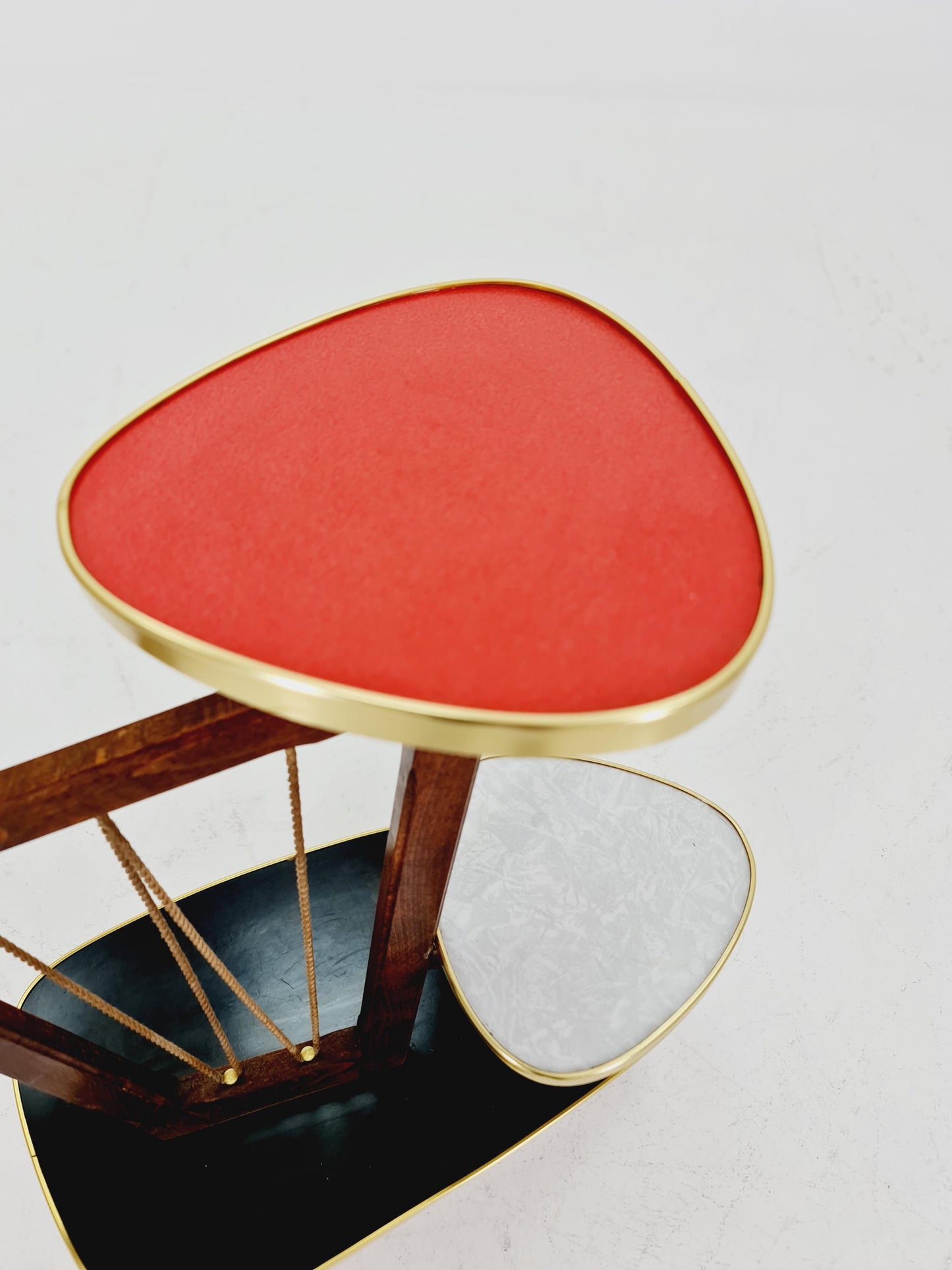 German Plant Stand, Vintage Mid-Century Minimalist Indoor flower table, 1960s