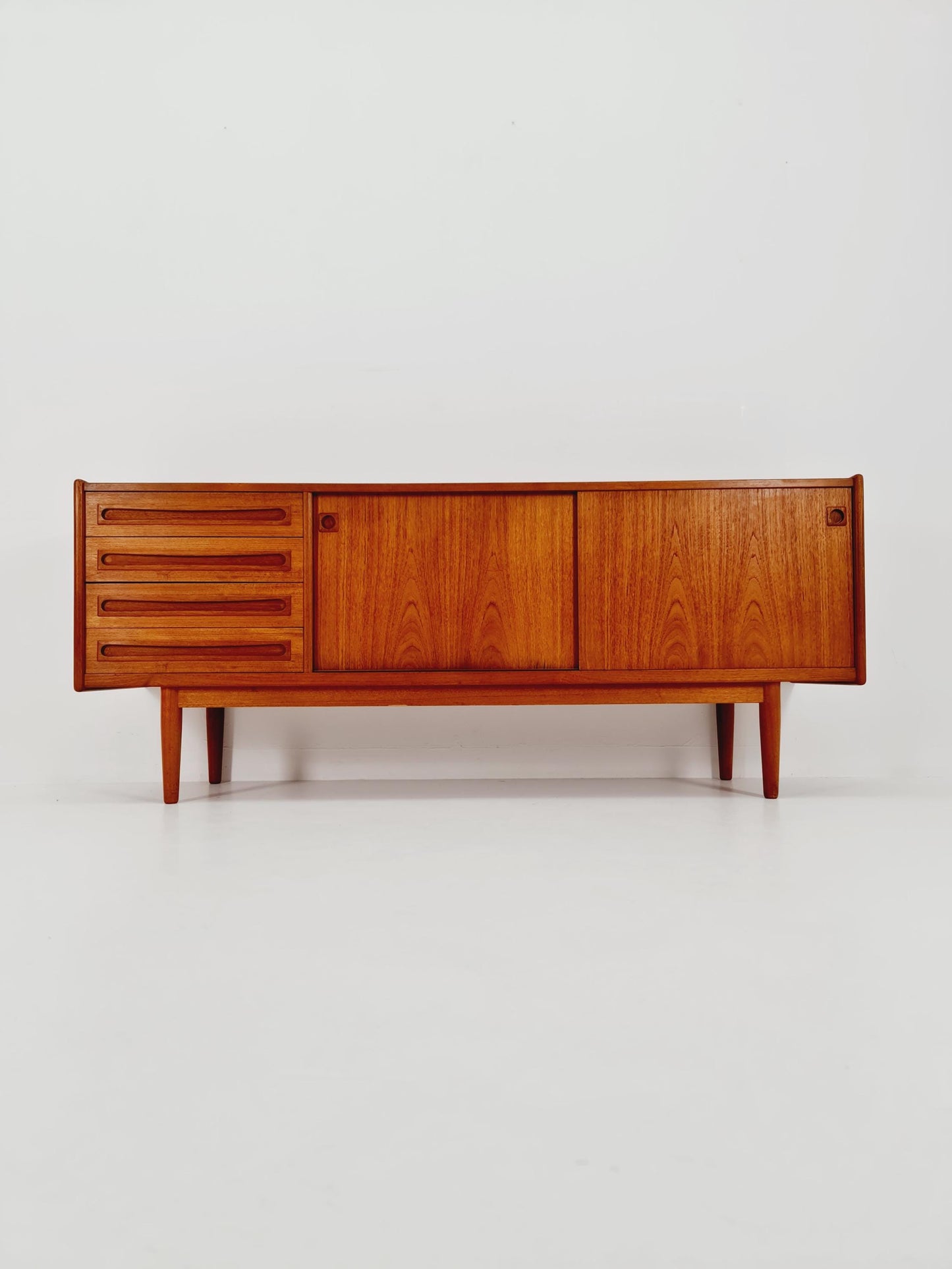 Danish Teak Sideboard by Johannes Andersen for Skaaning , 1960s