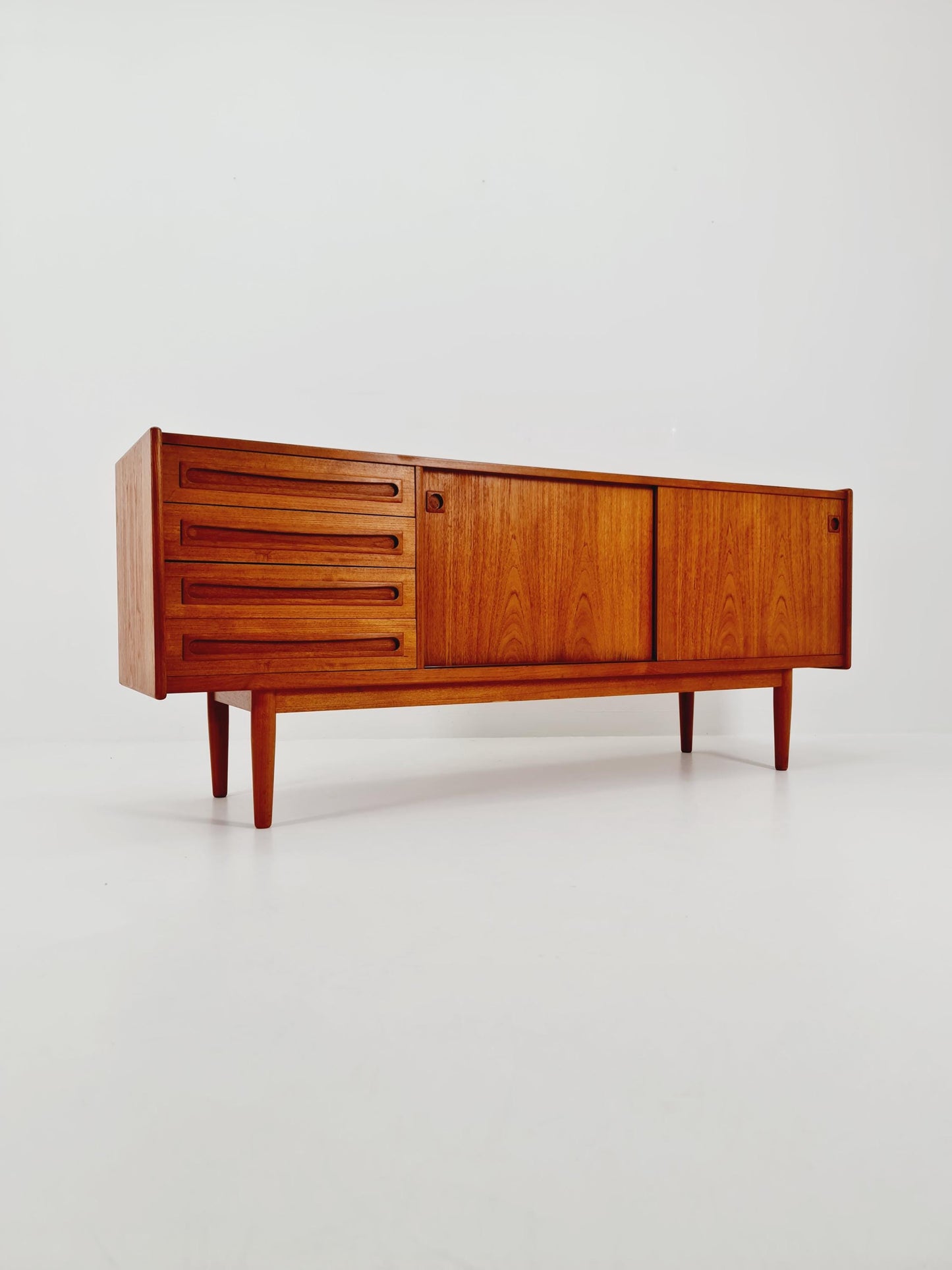 Danish Teak Sideboard by Johannes Andersen for Skaaning , 1960s