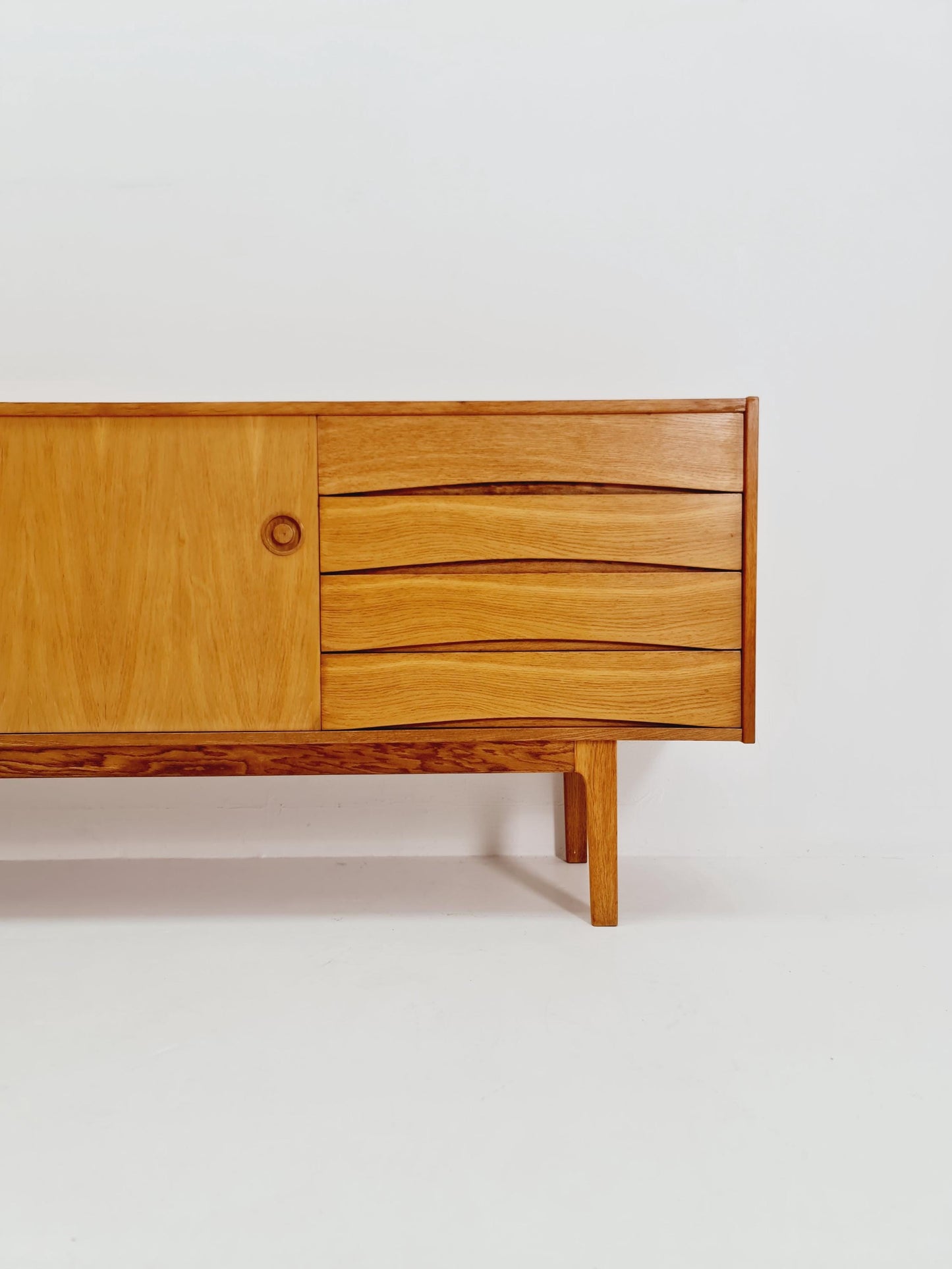 Mid century Swedish oak Sideboard by Erik Wörtz, 1960s