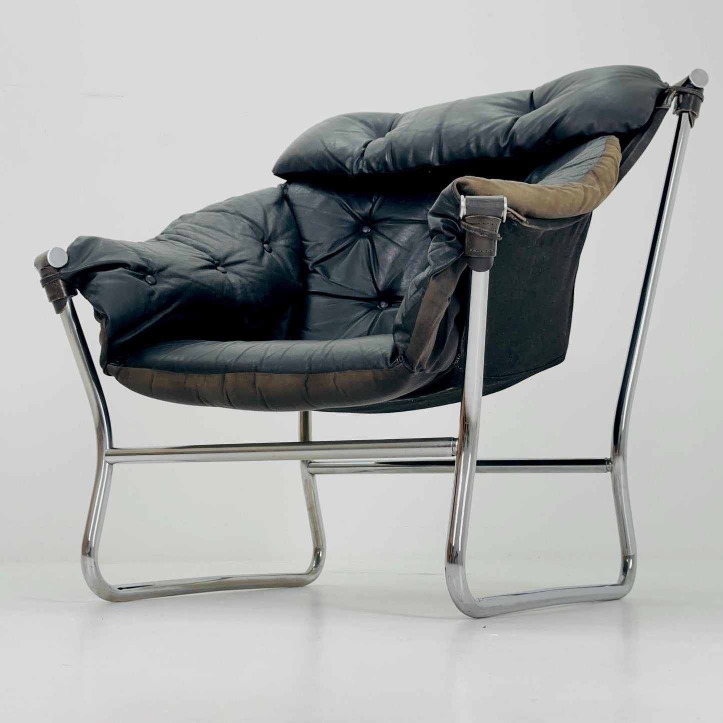 Mid-Century Trega Lounge Chair by Tormod Alaes for Sorliemobler Denmark 1980s