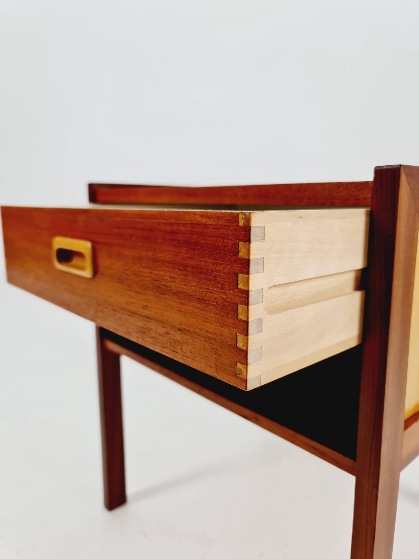 Danish Midcentury teak side tables/ Bedside tables, 1960s