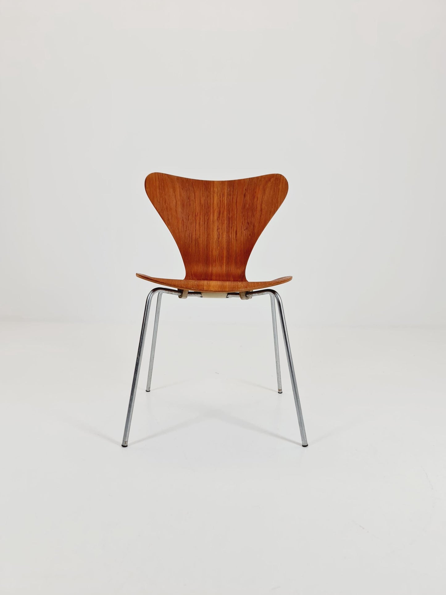 Vintage Teak 3107 Dining Chairs by Arne Jacobsen for Fritz Hansen, 1960s,