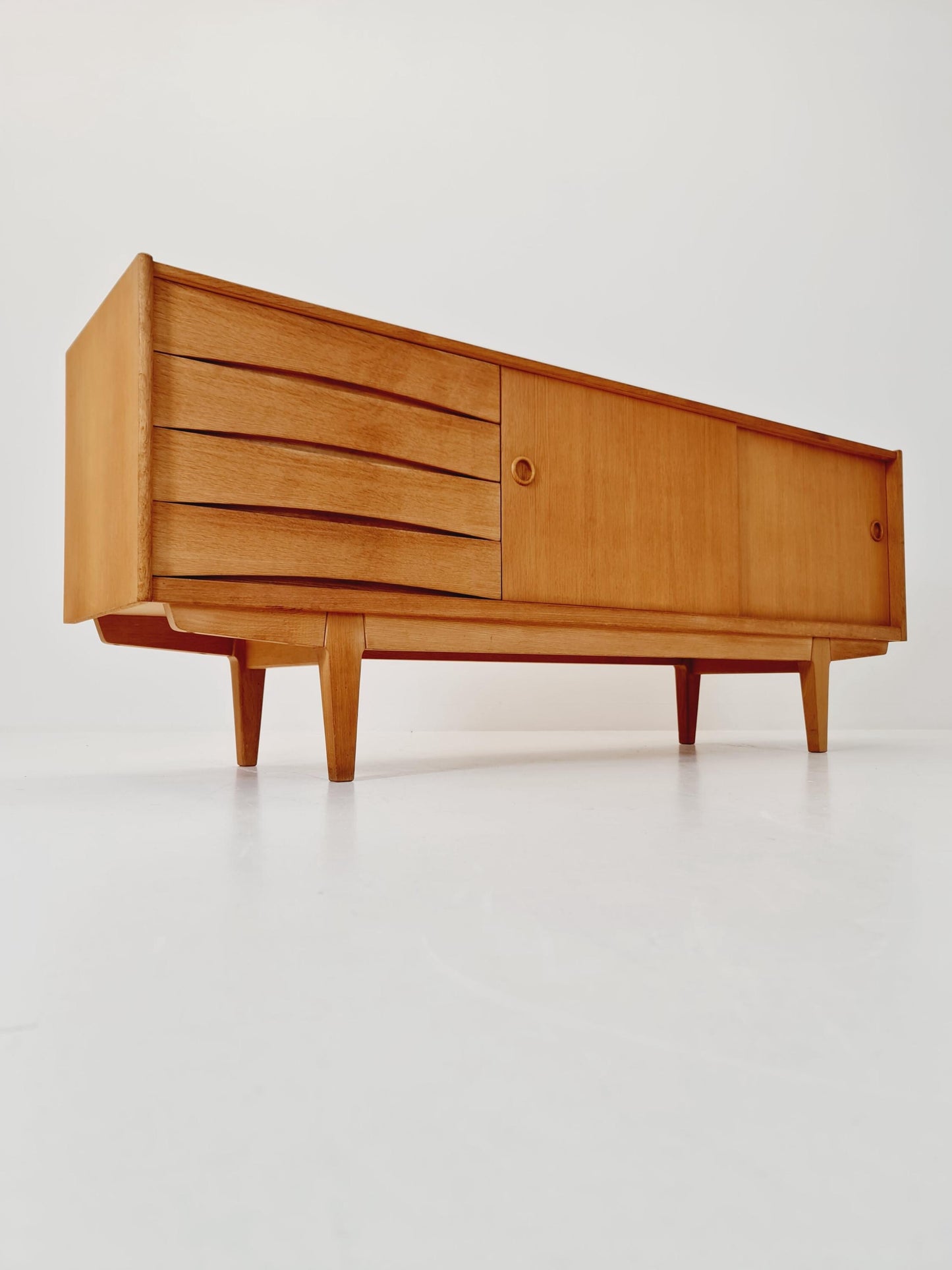 Mid century Swedish oak Sideboard by Erik Wörtz, 1960s