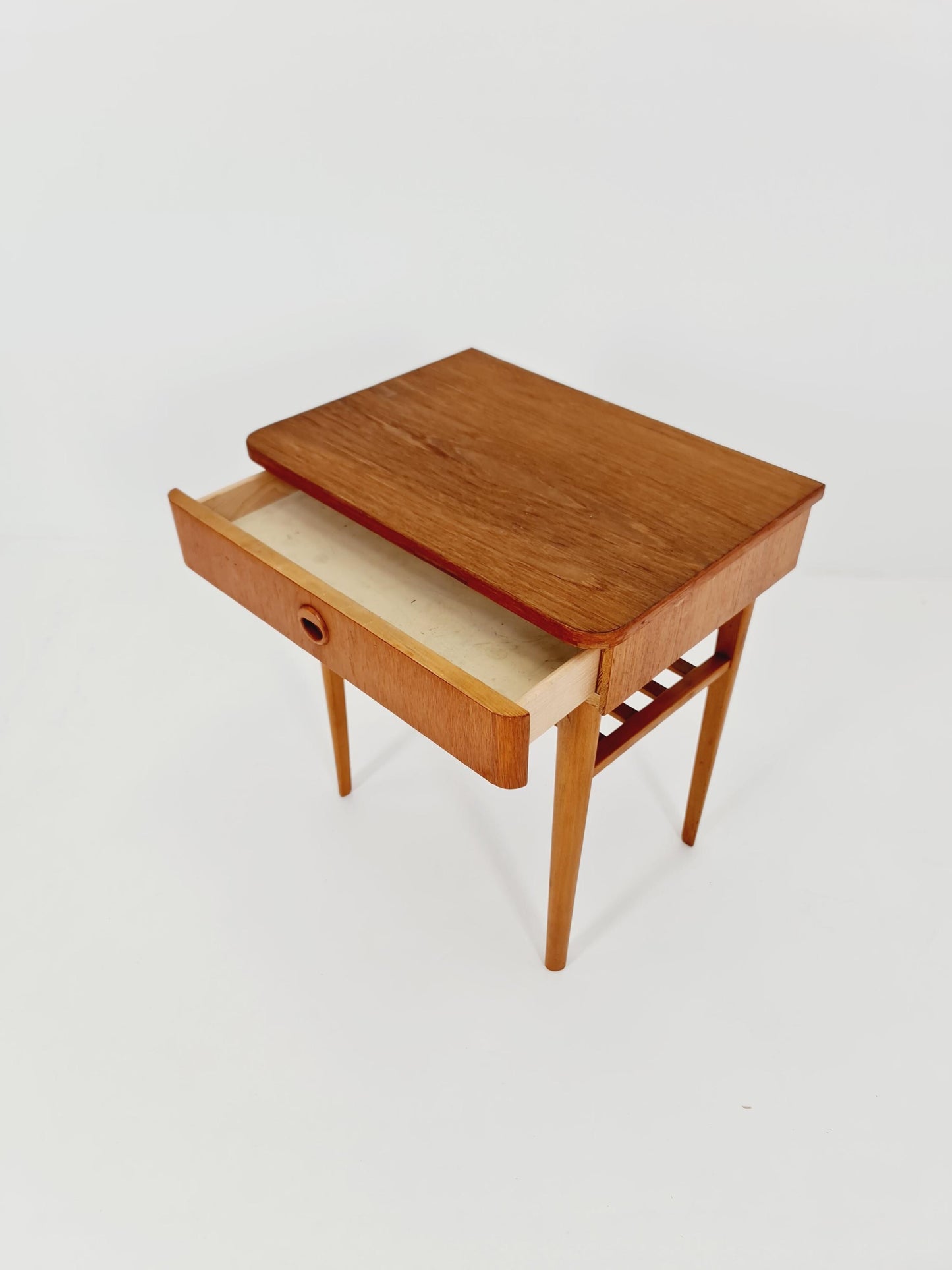 Midcentury danish Teak Vintage Side table straight from the sixties
