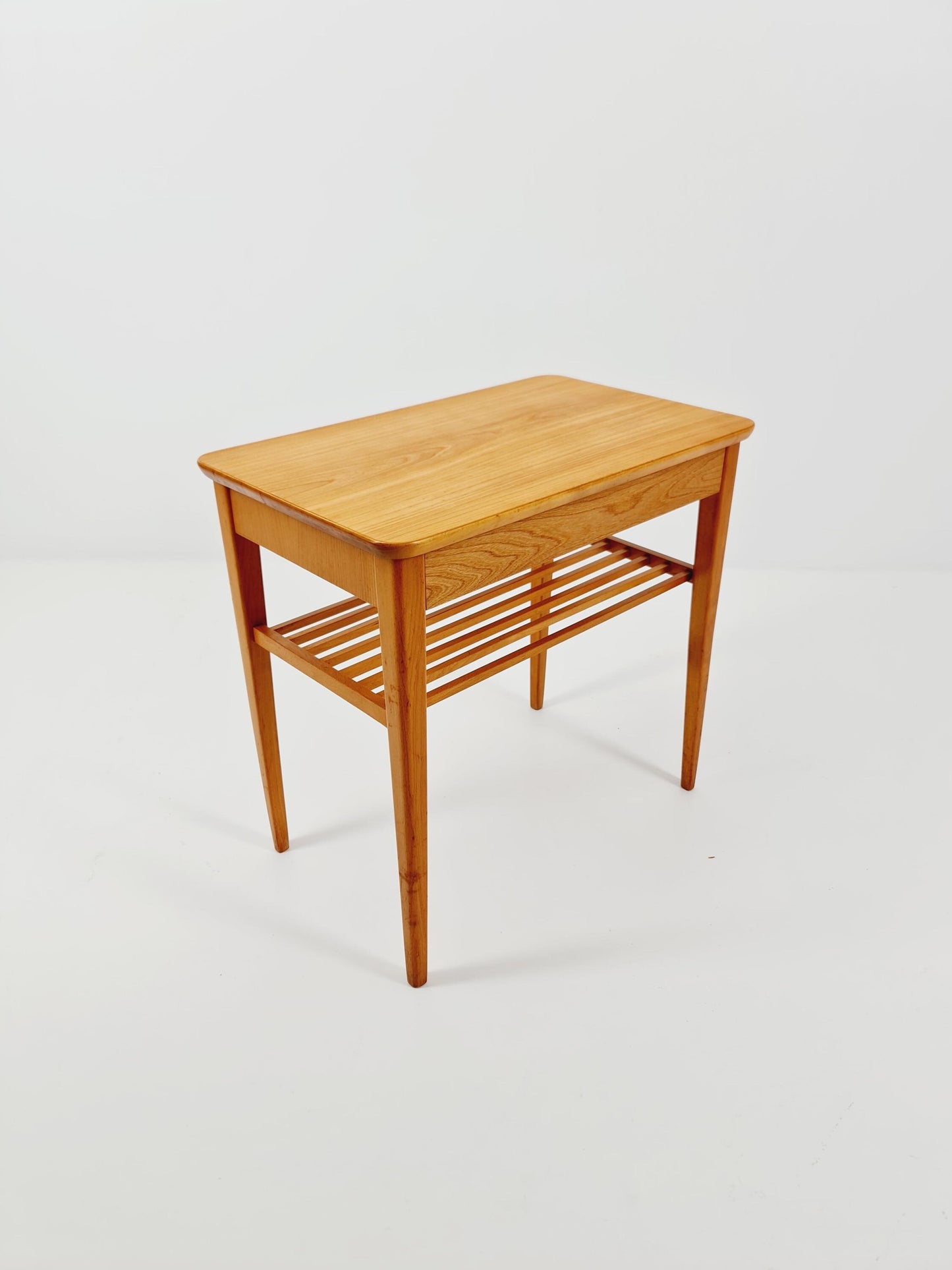 Danish Midcentury Ash wood side tables/ Bedside tables, 1960s
