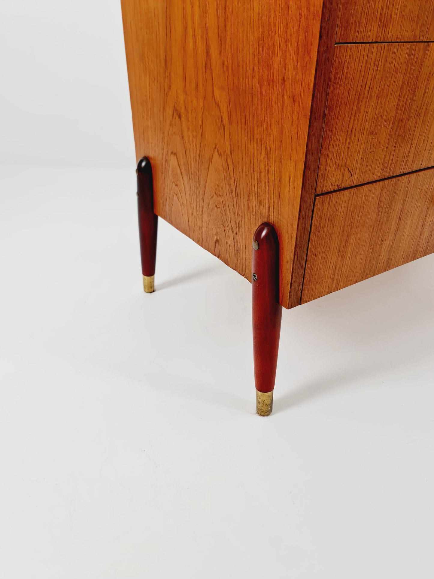 Midcentury Swedish design chest of drawers / drawer dresser /3 drawers cabinet, 1960s