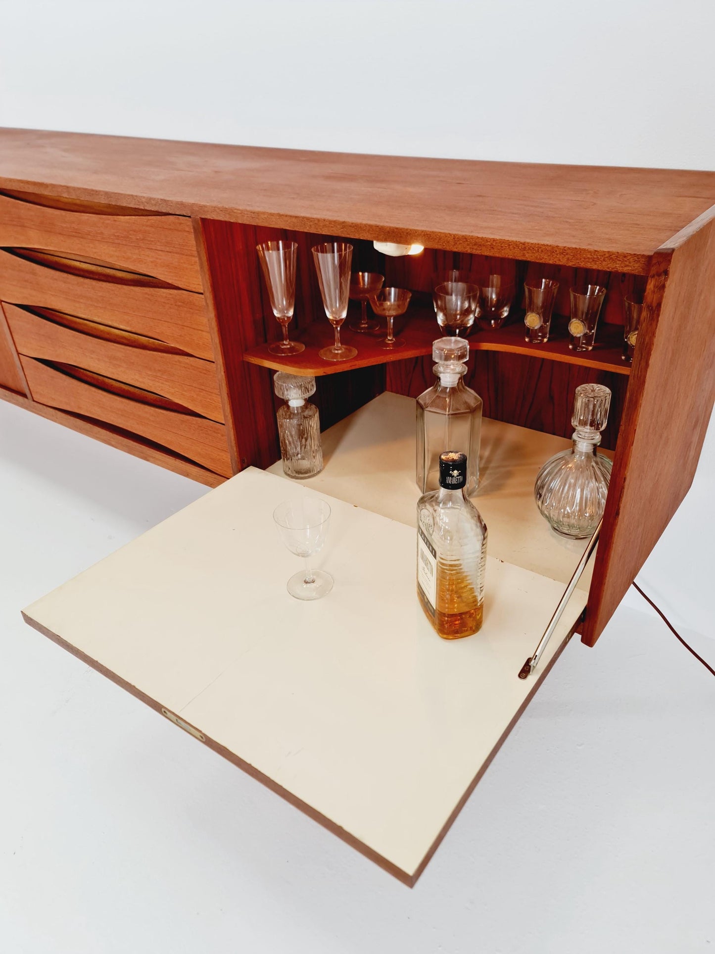 Vintage Mid century Danish Sideboard by Axel Christensen for ACO Mobler, Denmark, 1960s