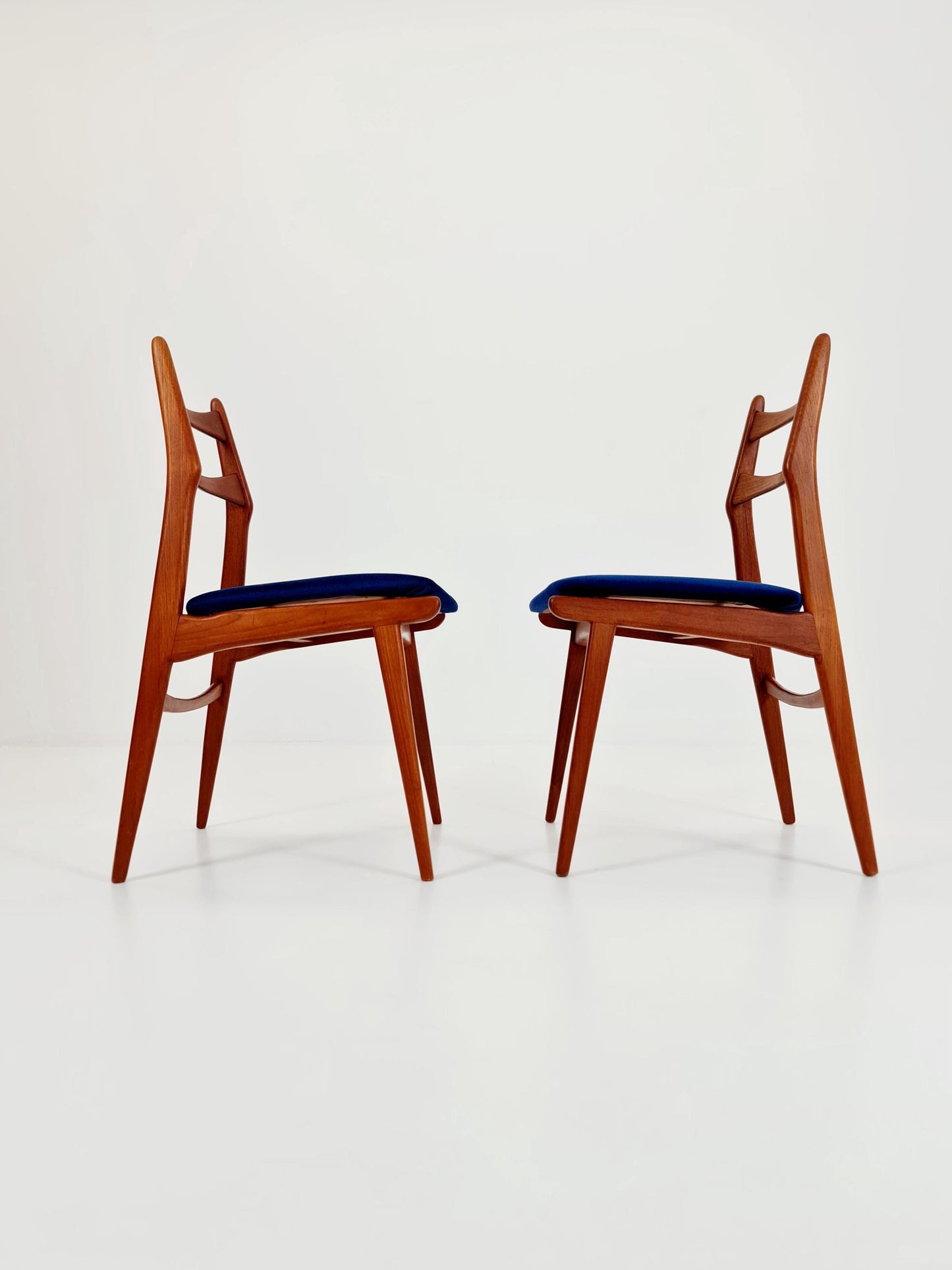 Vintage Teak Dining Chairs from Habeo Germany, 1960s, Set of 2
