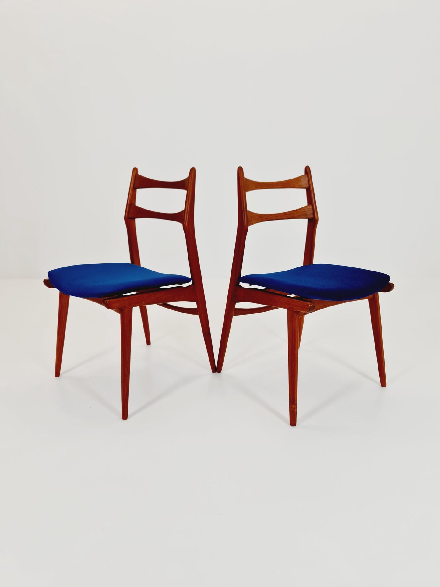 Vintage Teak Dining Chairs from Habeo Germany, 1960s, Set of 2
