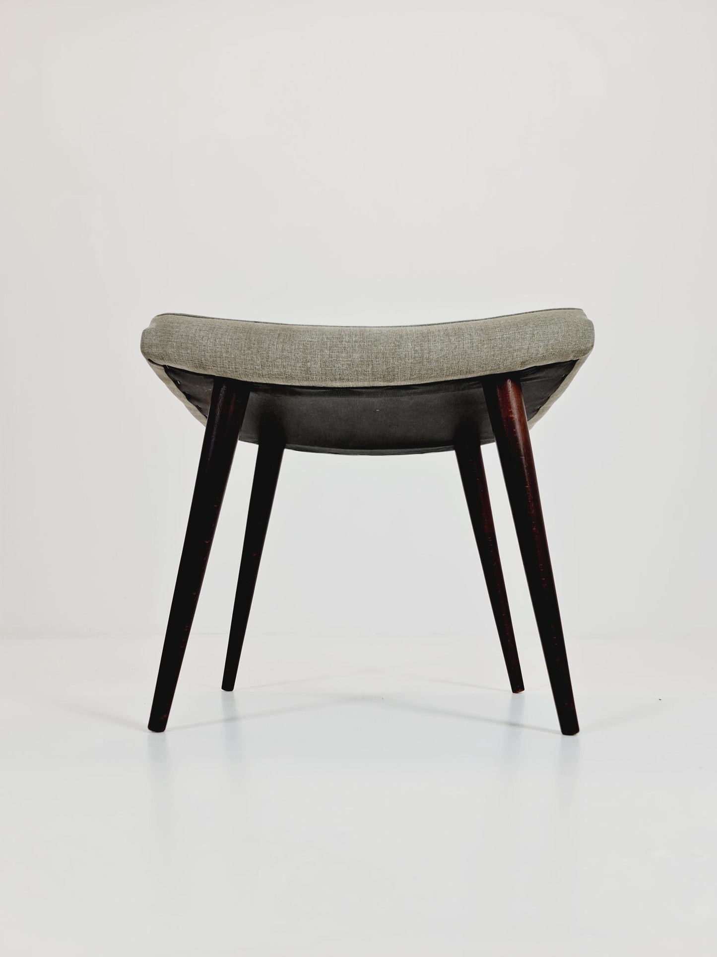 Mid century modern German ottoman/footstool make up stool from the 50s