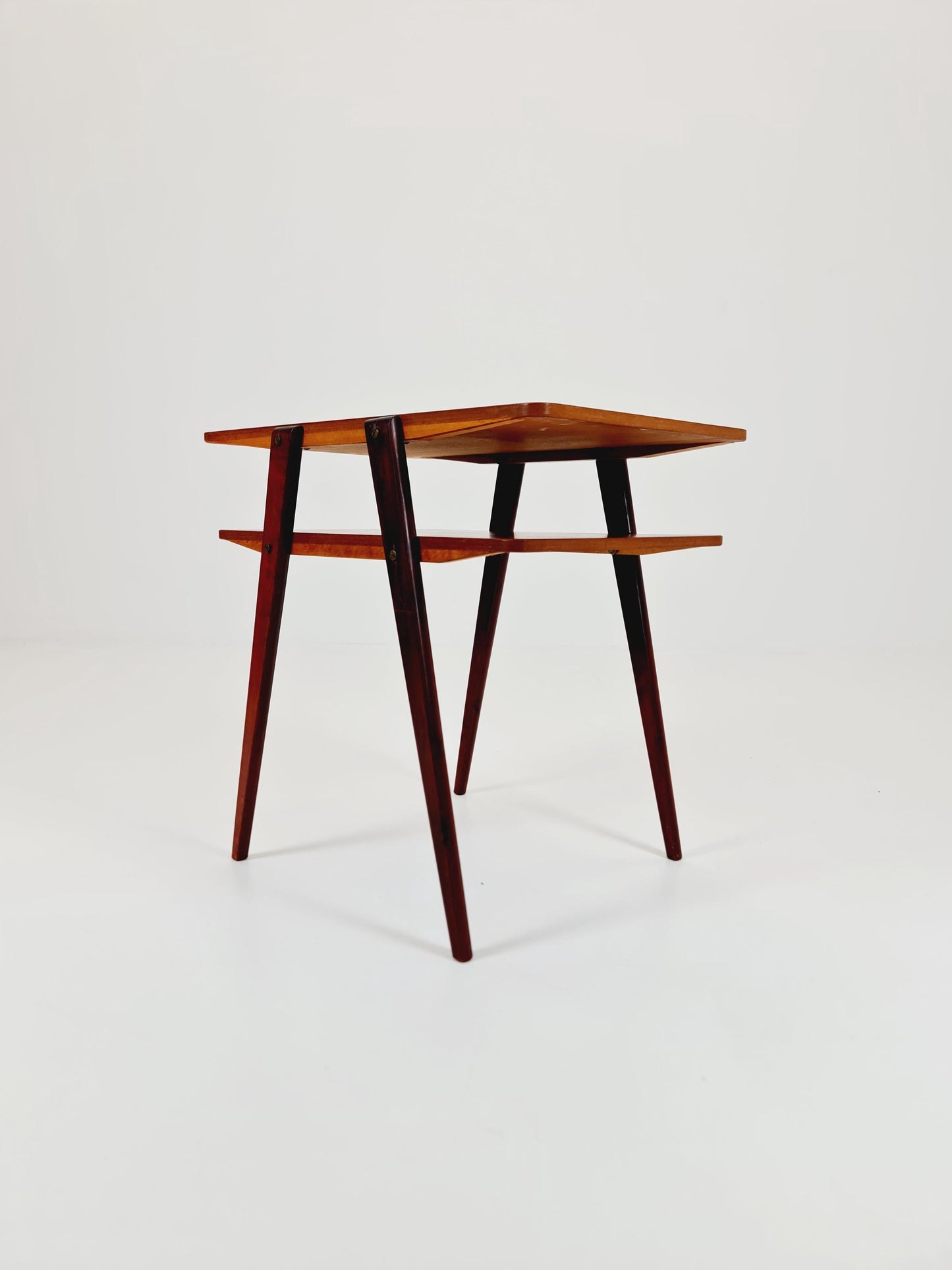 Swedish Mid century Teak nightstands, side tables by Albert’s Möbelfabrik, 1960s