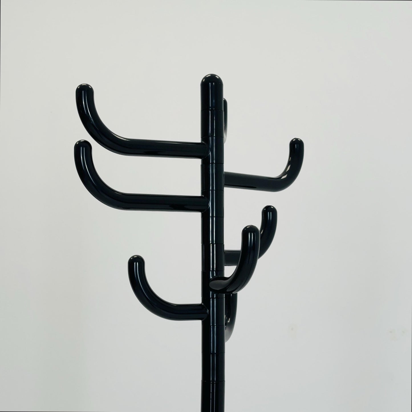 Mid-Century Postmodern black Coat Stand by Rutger Andersson for IKEA, 1980s Sweden –