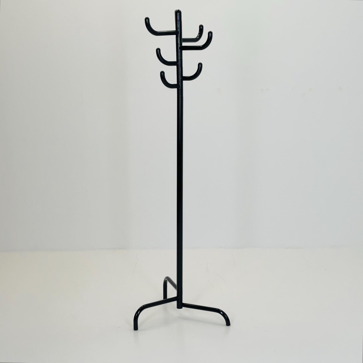 Mid-Century Postmodern black Coat Stand by Rutger Andersson for IKEA, 1980s Sweden –