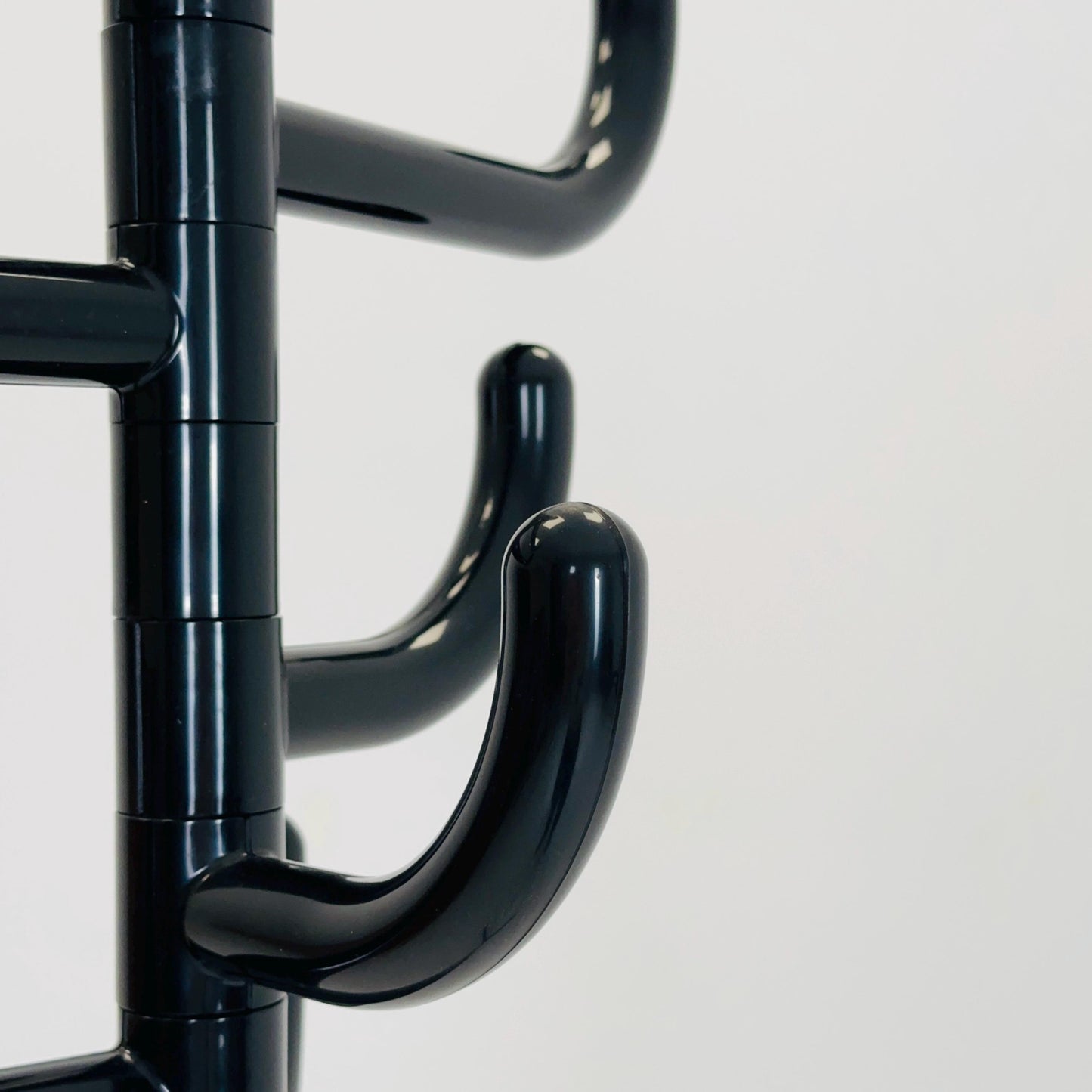 Mid-Century Postmodern black Coat Stand by Rutger Andersson for IKEA, 1980s Sweden –