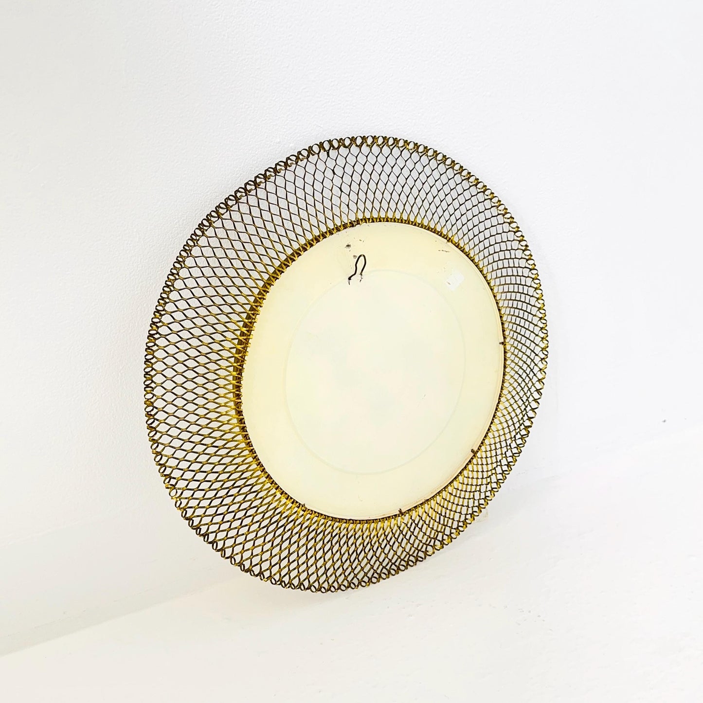 Mid-century wall mirror by Josef Frank Svenskt Tenn, Austria, Sweden, brass, 1950s