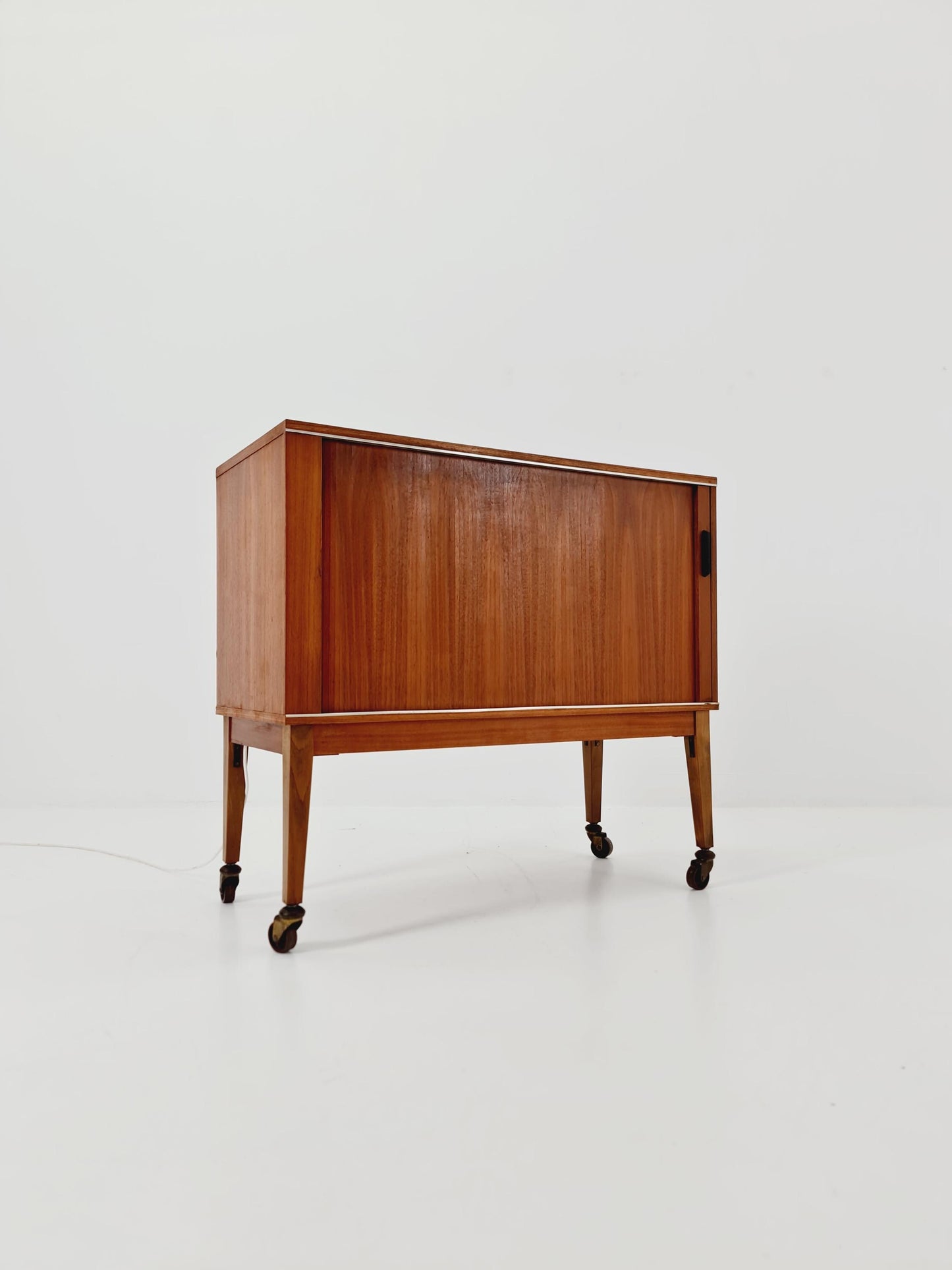 Rare Mid century walnut German bar/ sideboard, 1950s