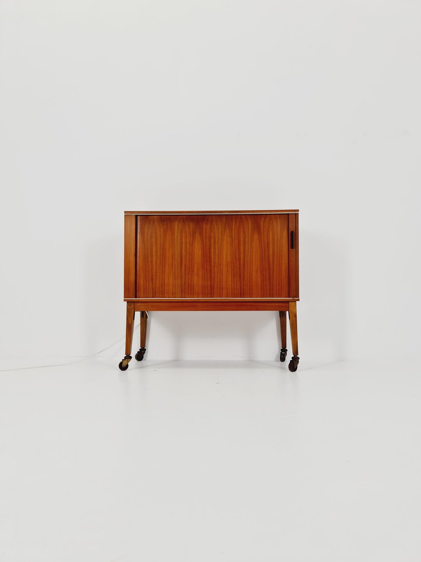 Rare Mid century walnut German bar/ sideboard, 1950s