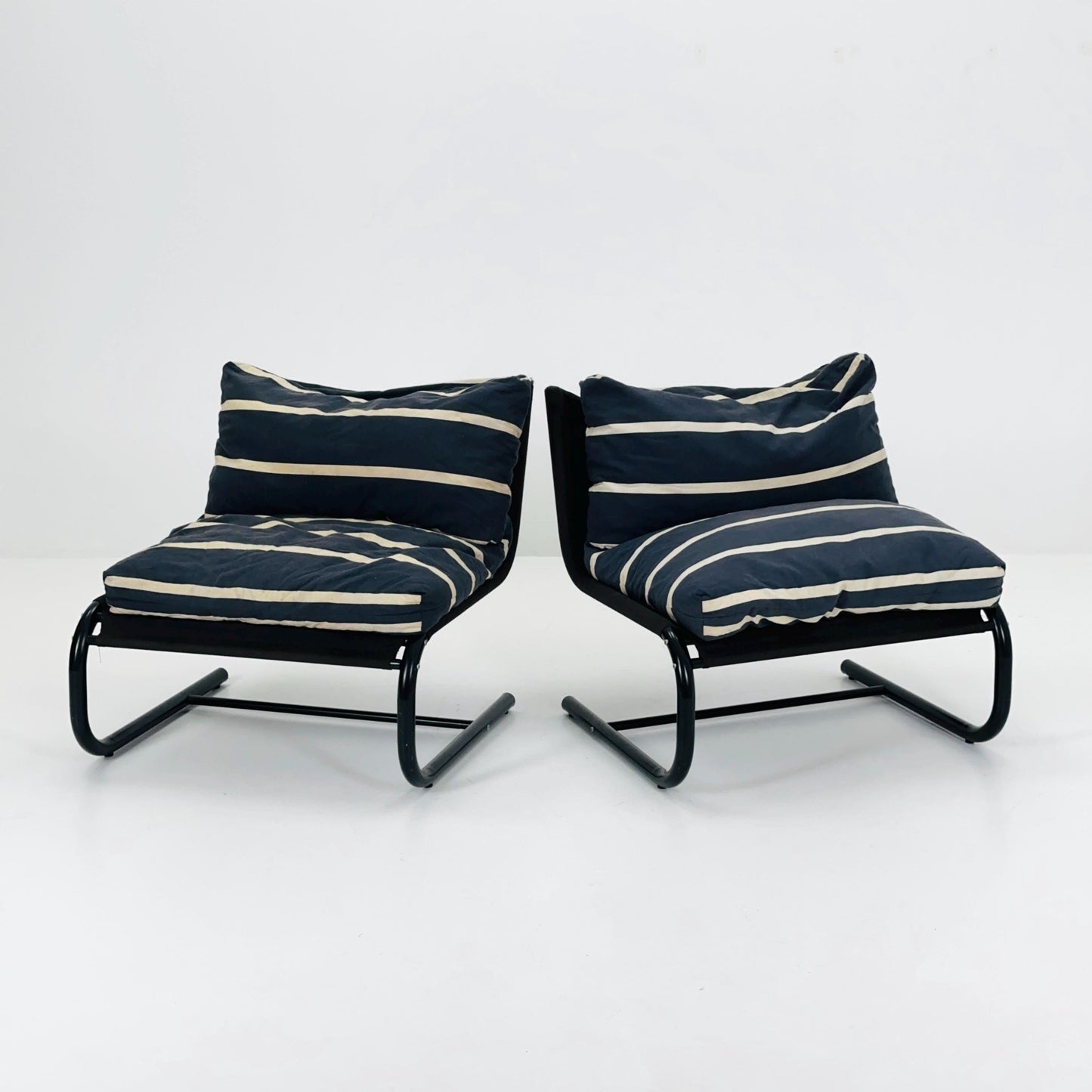 1 of 2 Space Age Stuns Lounge Chairs by Jan Dranger - Johan Huldt for Innovator, Sweden, 1970s