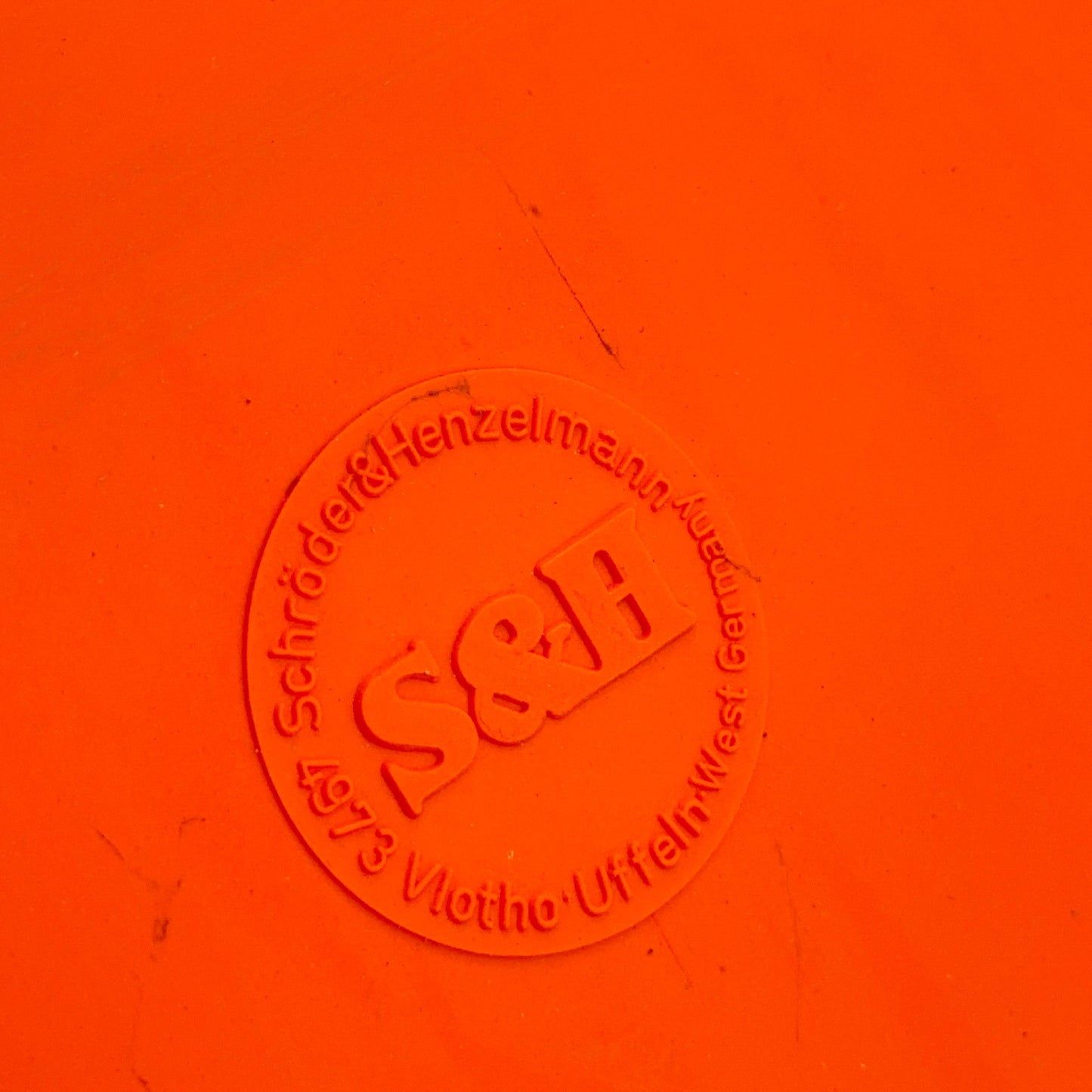 1 of 3 Space Age Chairs Model 4973 by Schröder & Henzelmann for Vlotho Uffeln , West Germany 1970s