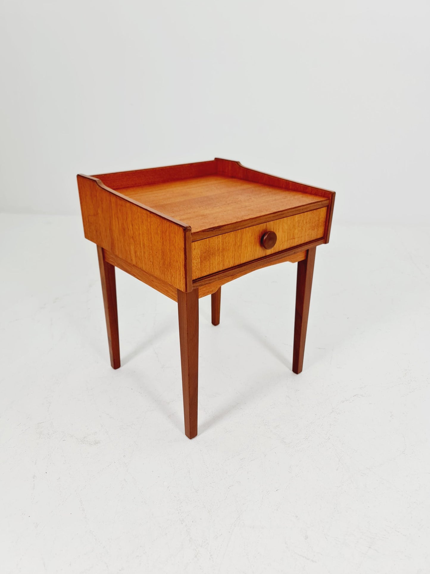 Danish MidCentury teak nightstand / bedside tables, 1960s