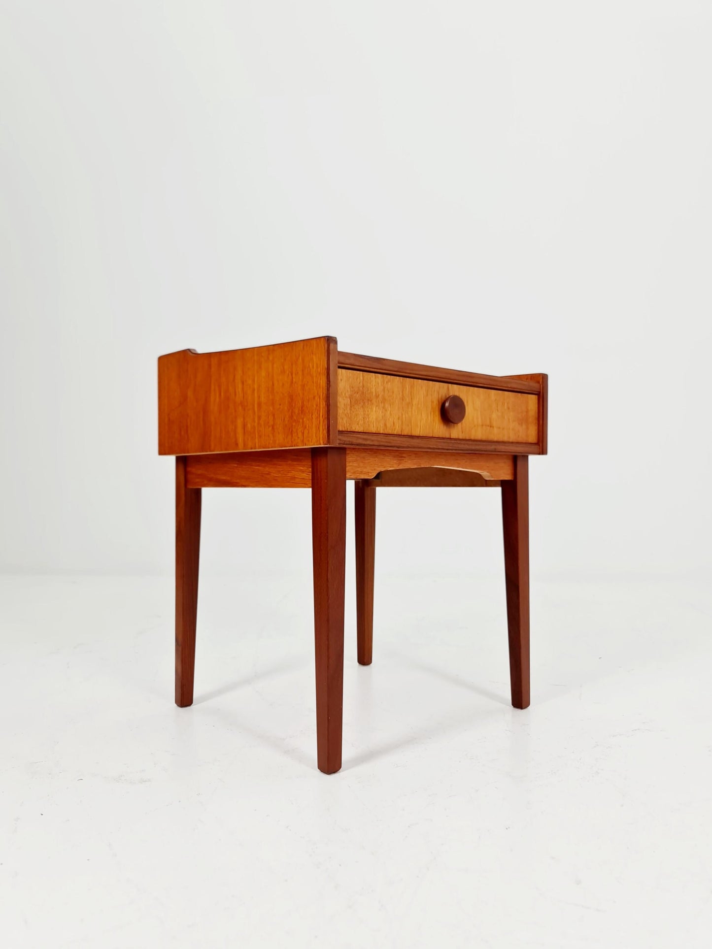 Danish MidCentury teak nightstand / bedside tables, 1960s