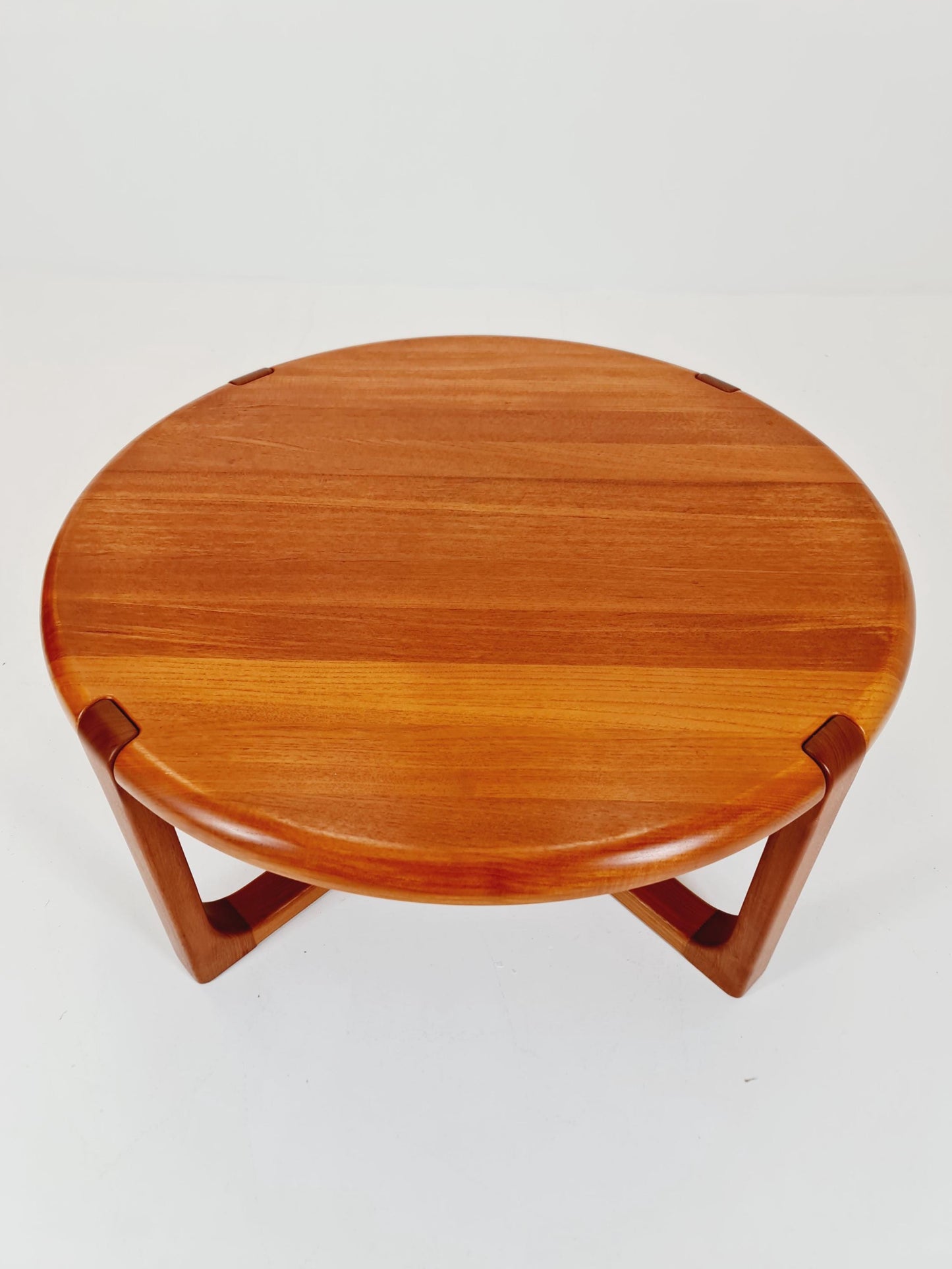 Danish Teak solid coffee table/ side table By Niels Bach for Randers Möbel, 1960s
