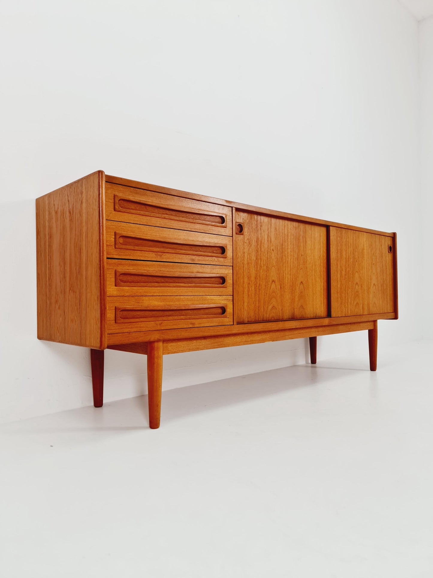 Danish Teak Sideboard by Johannes Andersen for Skaaning , 1960s