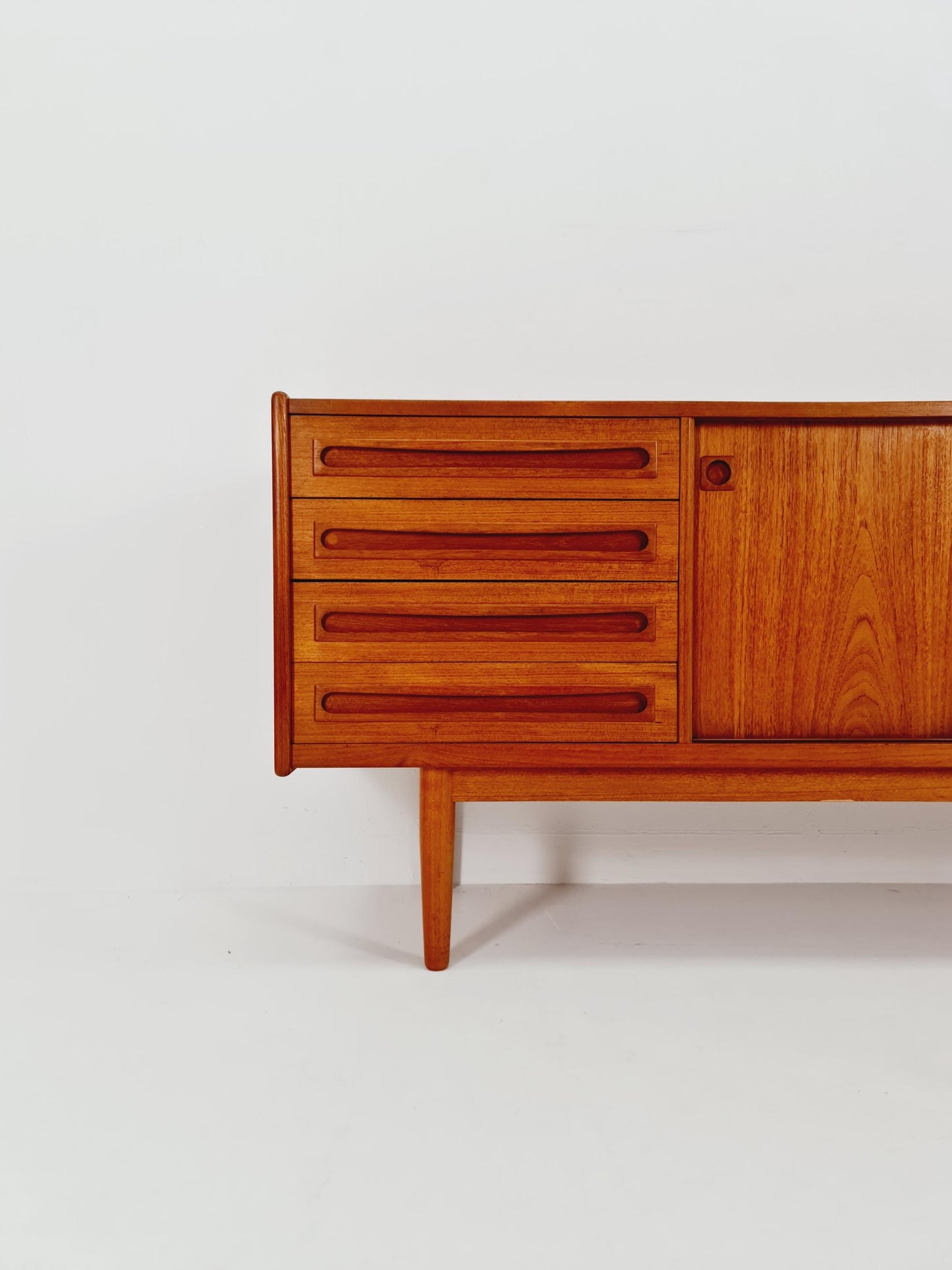 Danish Teak Sideboard by Johannes Andersen for Skaaning , 1960s