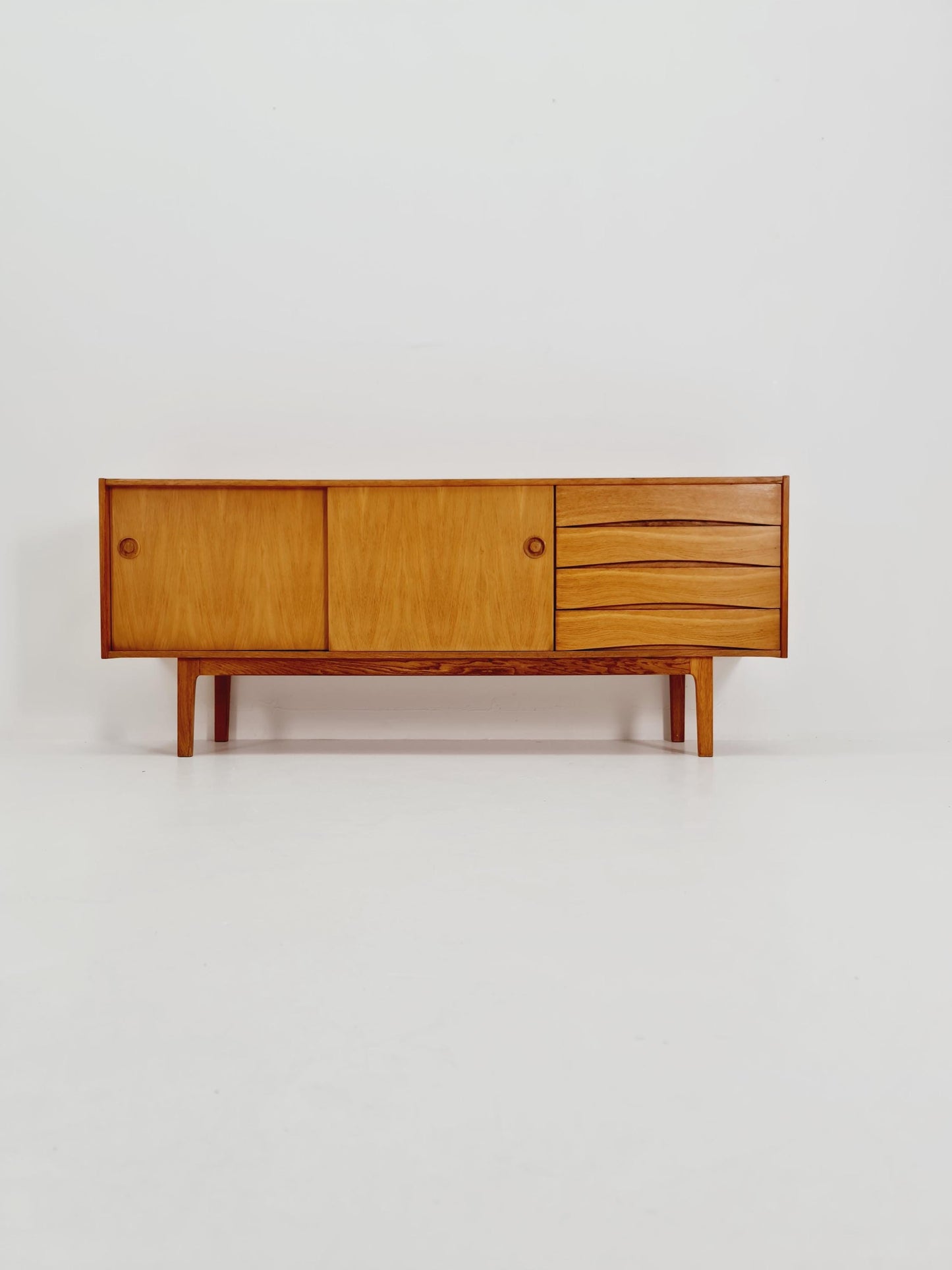 Mid century Swedish oak Sideboard by Erik Wörtz, 1960s