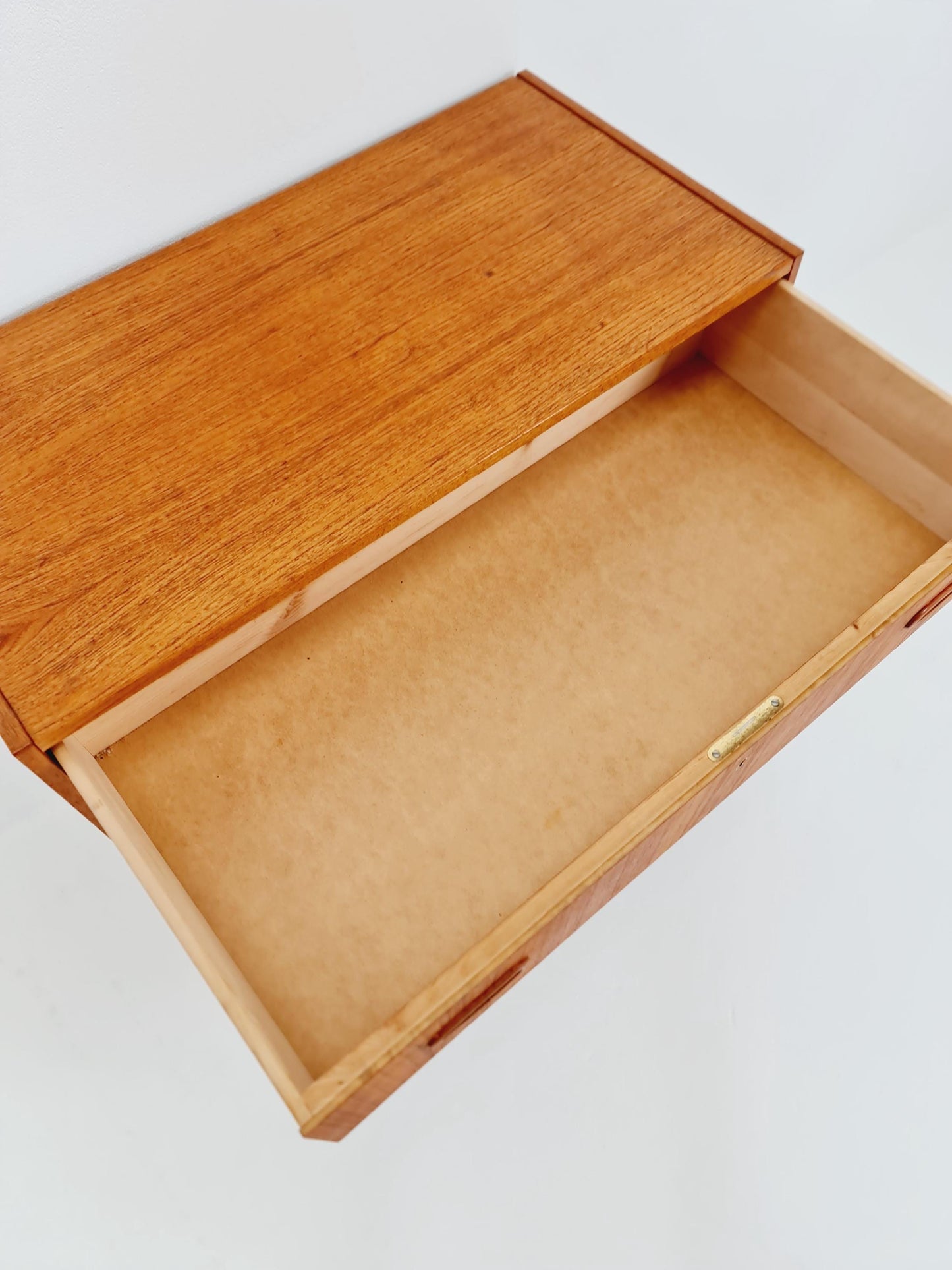 Midcentury danish design chest of drawers / drawer dresser /3 drawers cabinet, 1960s