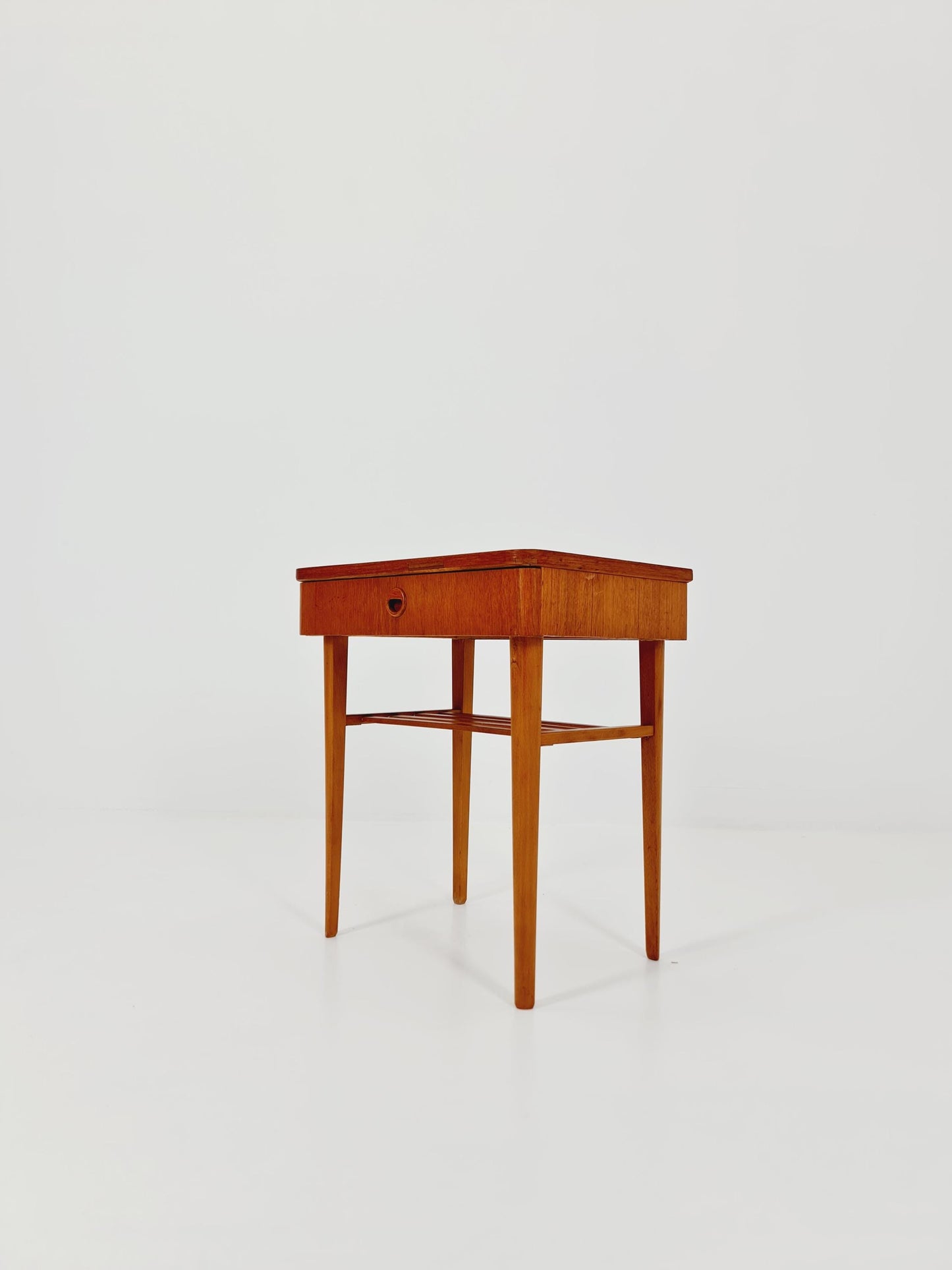 Midcentury danish Teak Vintage Side table straight from the sixties