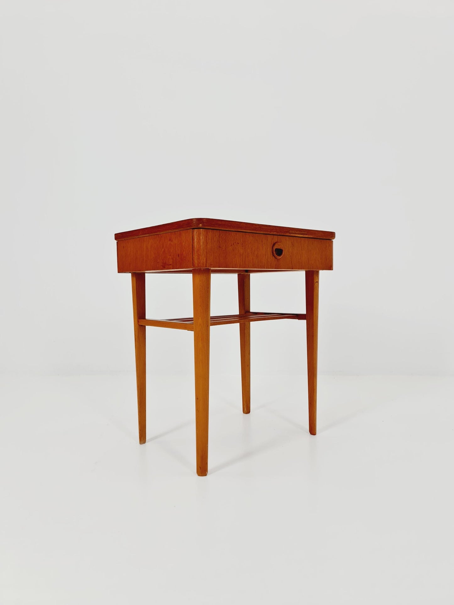 Midcentury danish Teak Vintage Side table straight from the sixties