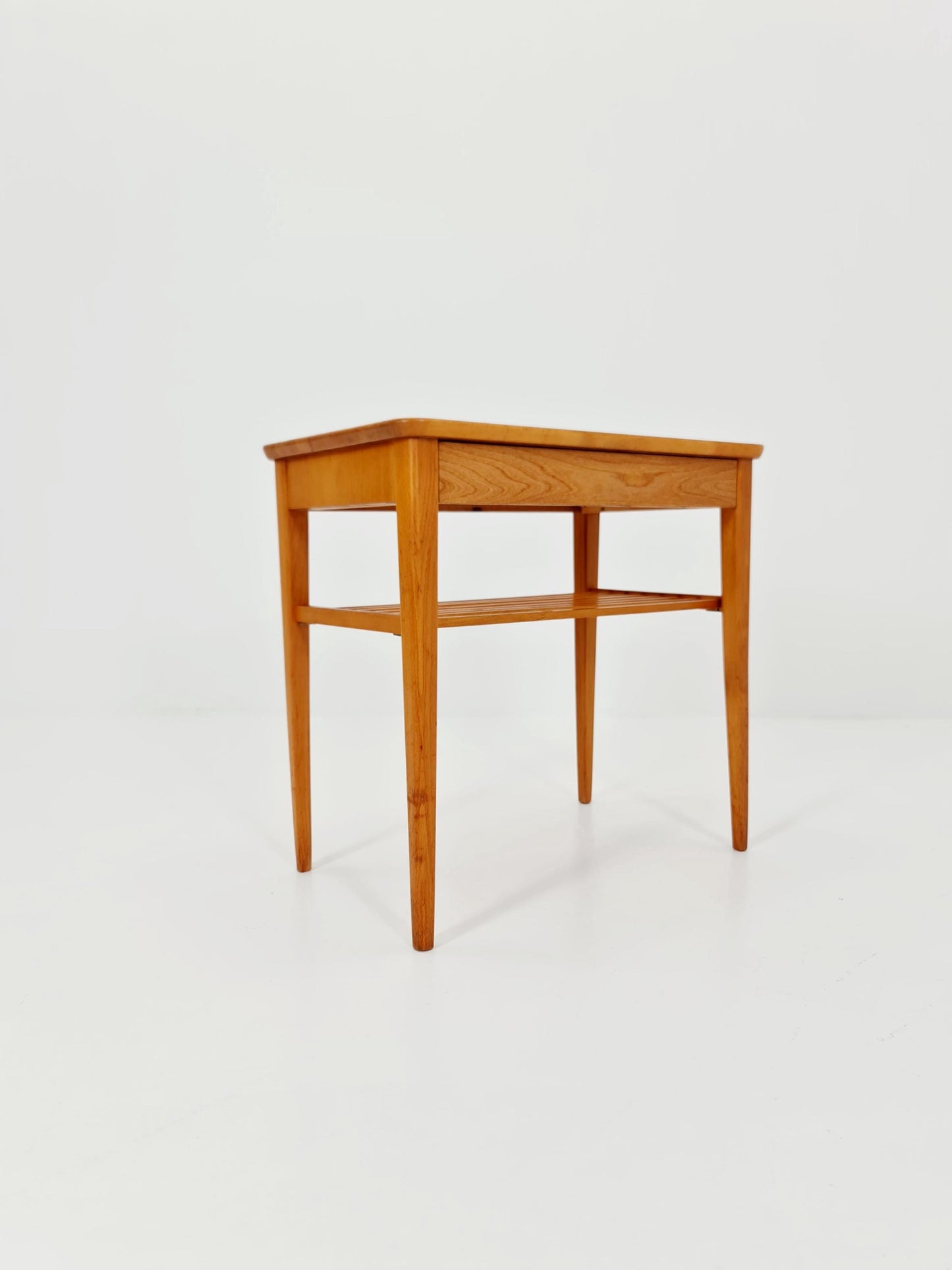 Danish Midcentury Ash wood side tables/ Bedside tables, 1960s
