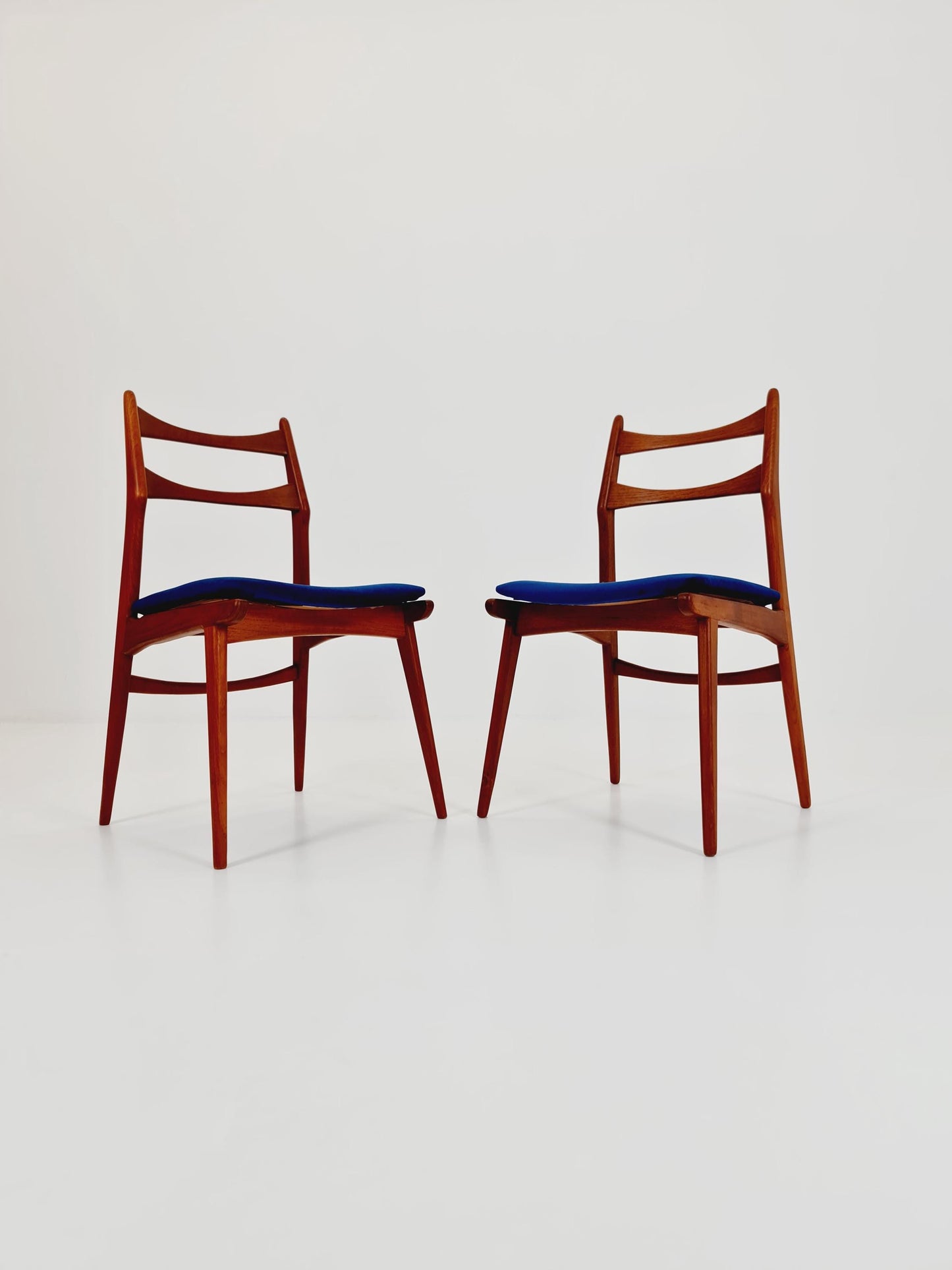 Vintage Teak Dining Chairs from Habeo Germany, 1960s, Set of 2
