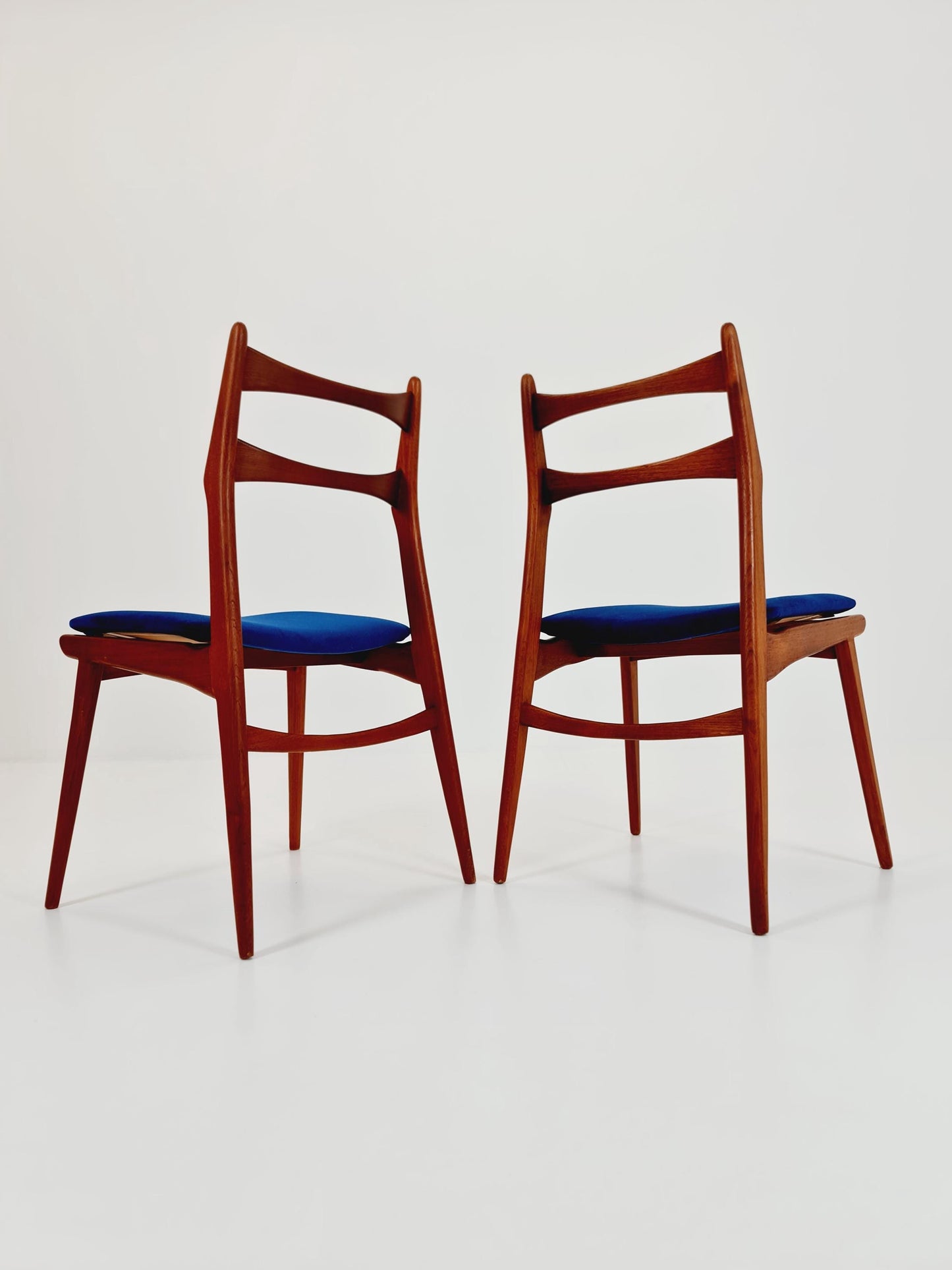 Vintage Teak Dining Chairs from Habeo Germany, 1960s, Set of 2