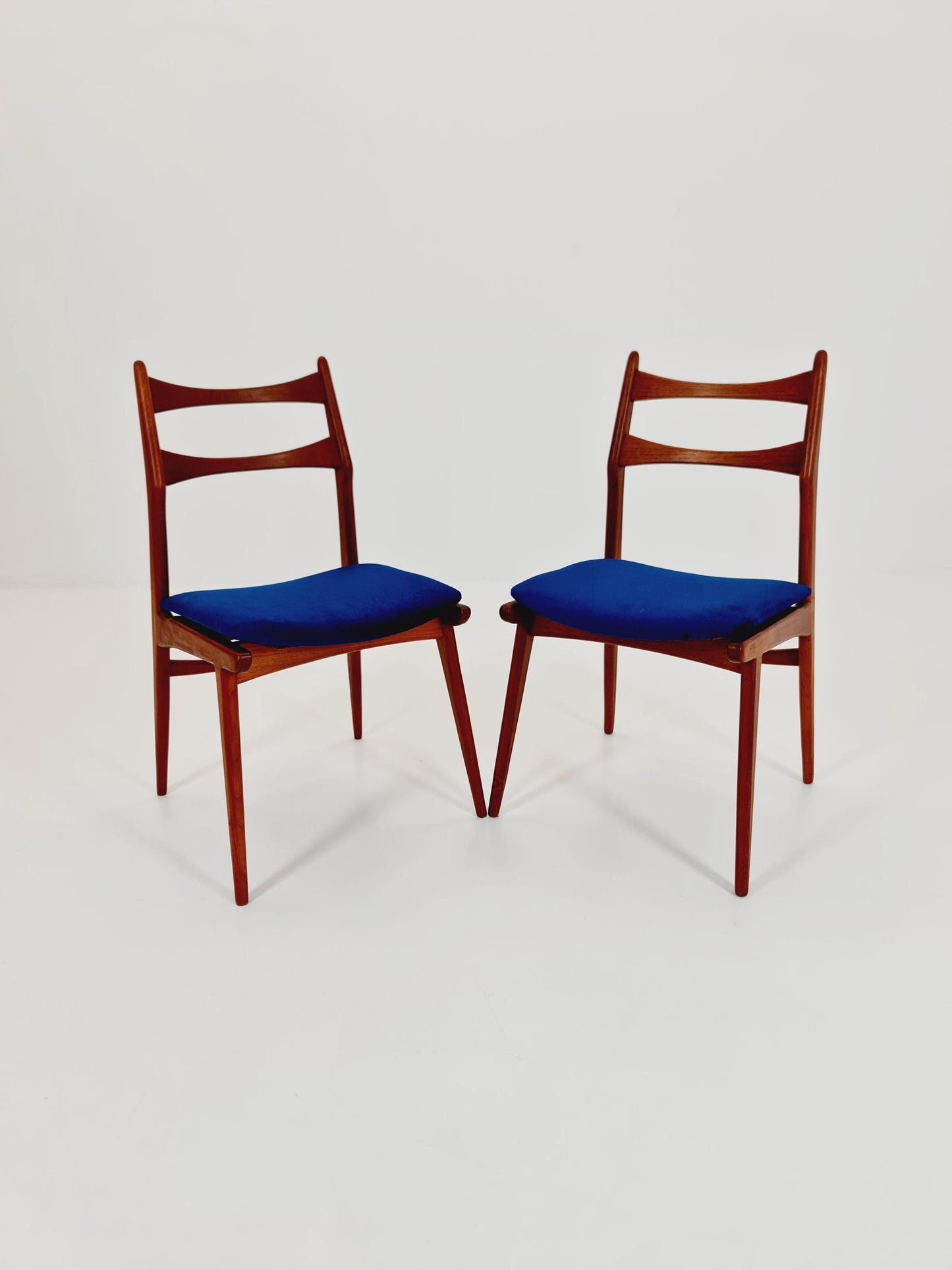 Vintage Teak Dining Chairs from Habeo Germany, 1960s, Set of 2