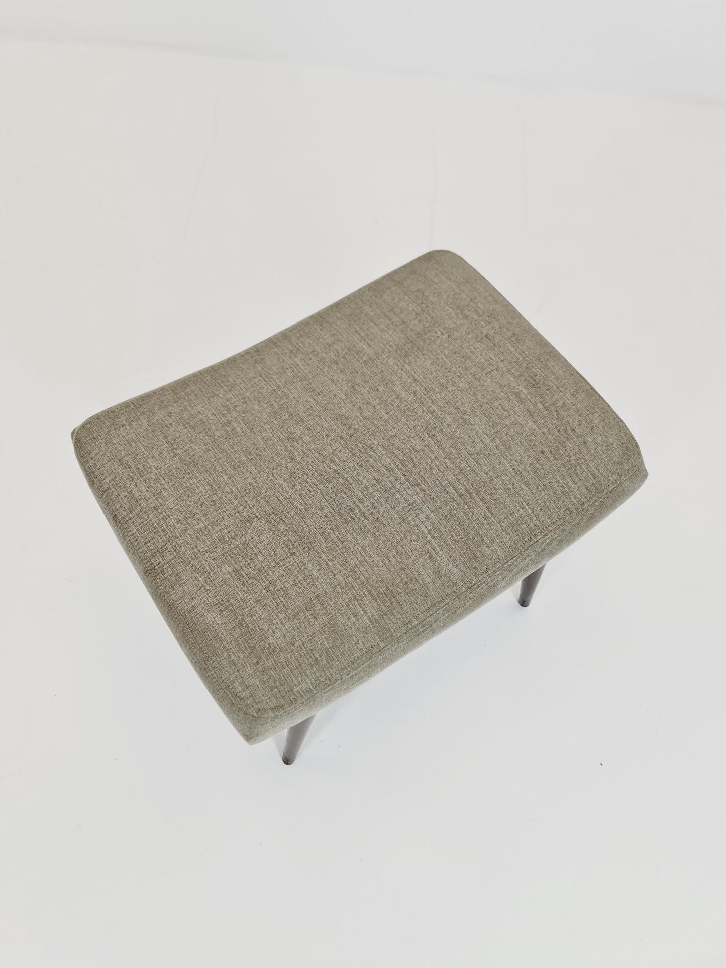 Mid century modern German ottoman/footstool make up stool from the 50s