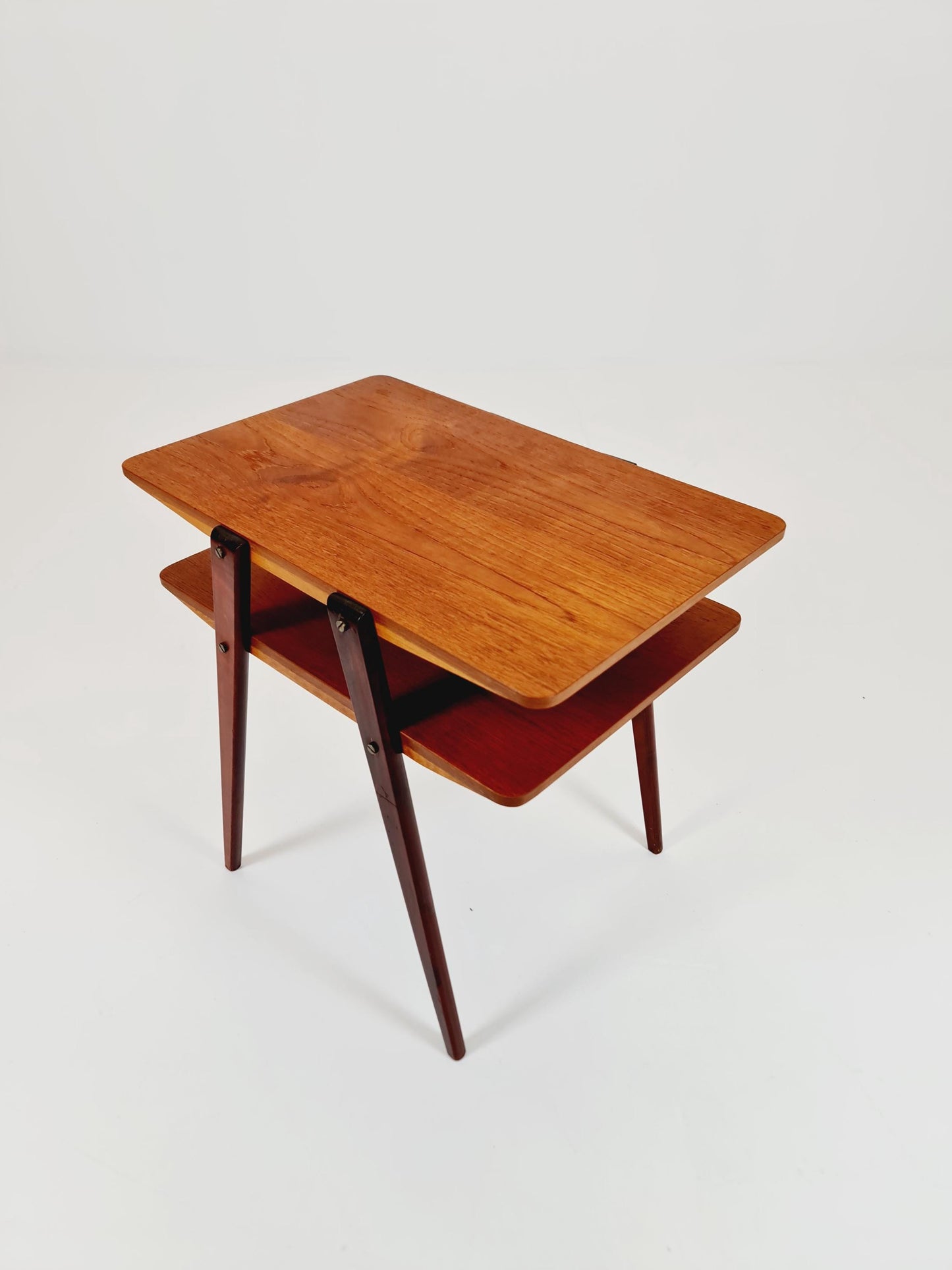 Swedish Mid century Teak nightstands, side tables by Albert’s Möbelfabrik, 1960s