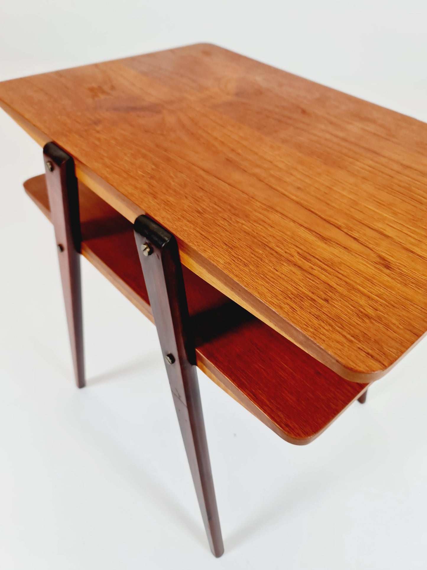 Swedish Mid century Teak nightstands, side tables by Albert’s Möbelfabrik, 1960s