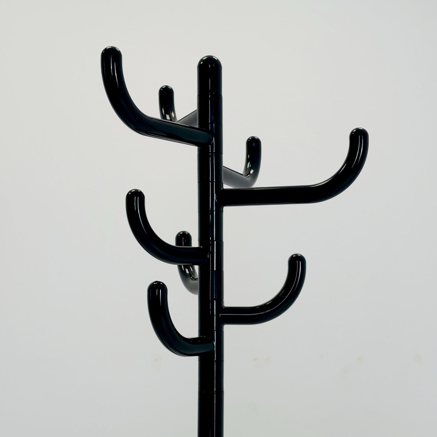 Mid-Century Postmodern black Coat Stand by Rutger Andersson for IKEA, 1980s Sweden –
