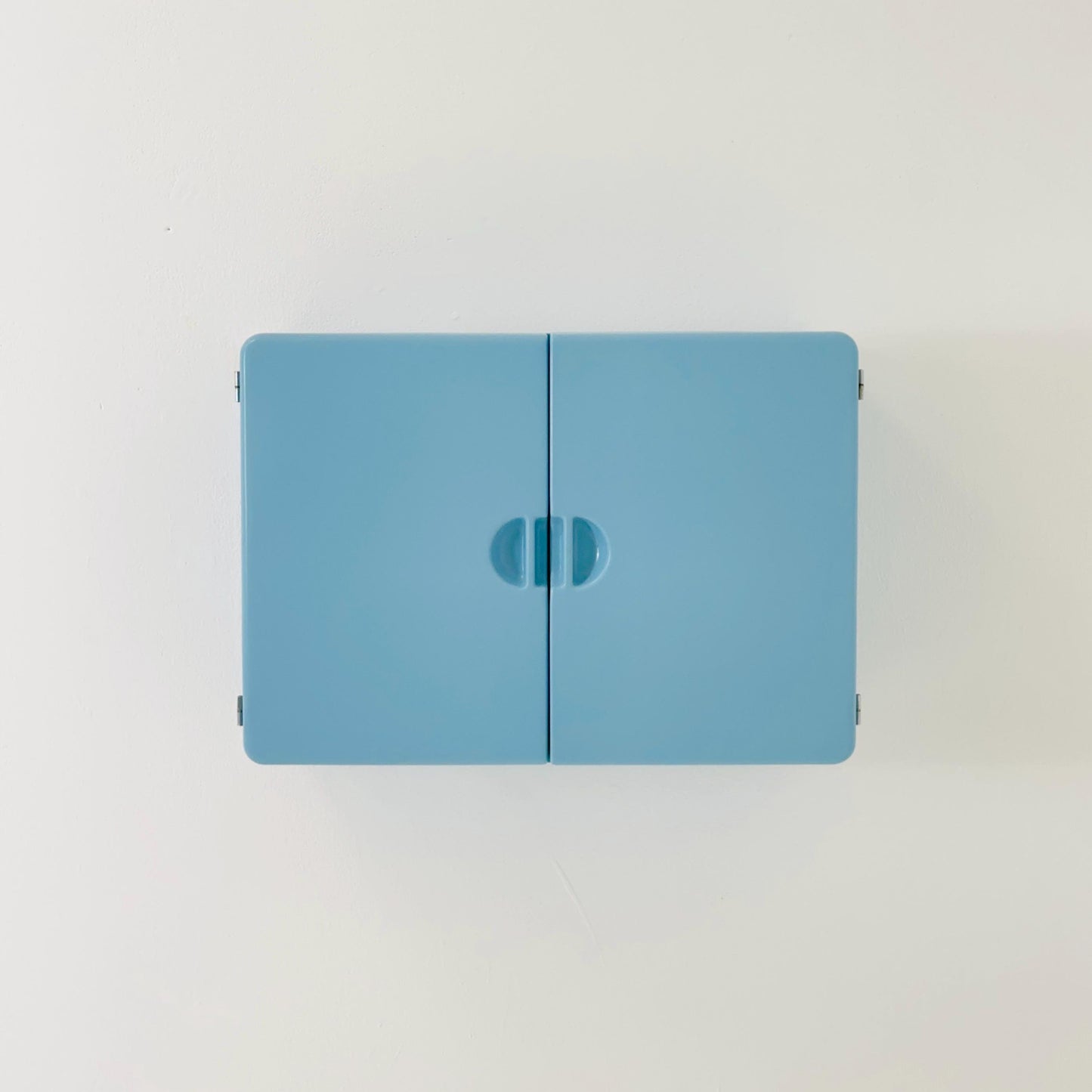 Mid century ‘Spluga’ Bathroom Cabinet by Prodotti CM Torino, 1970s | Blue Turquoise Cabinet | Italian Pharmacy Cabinet