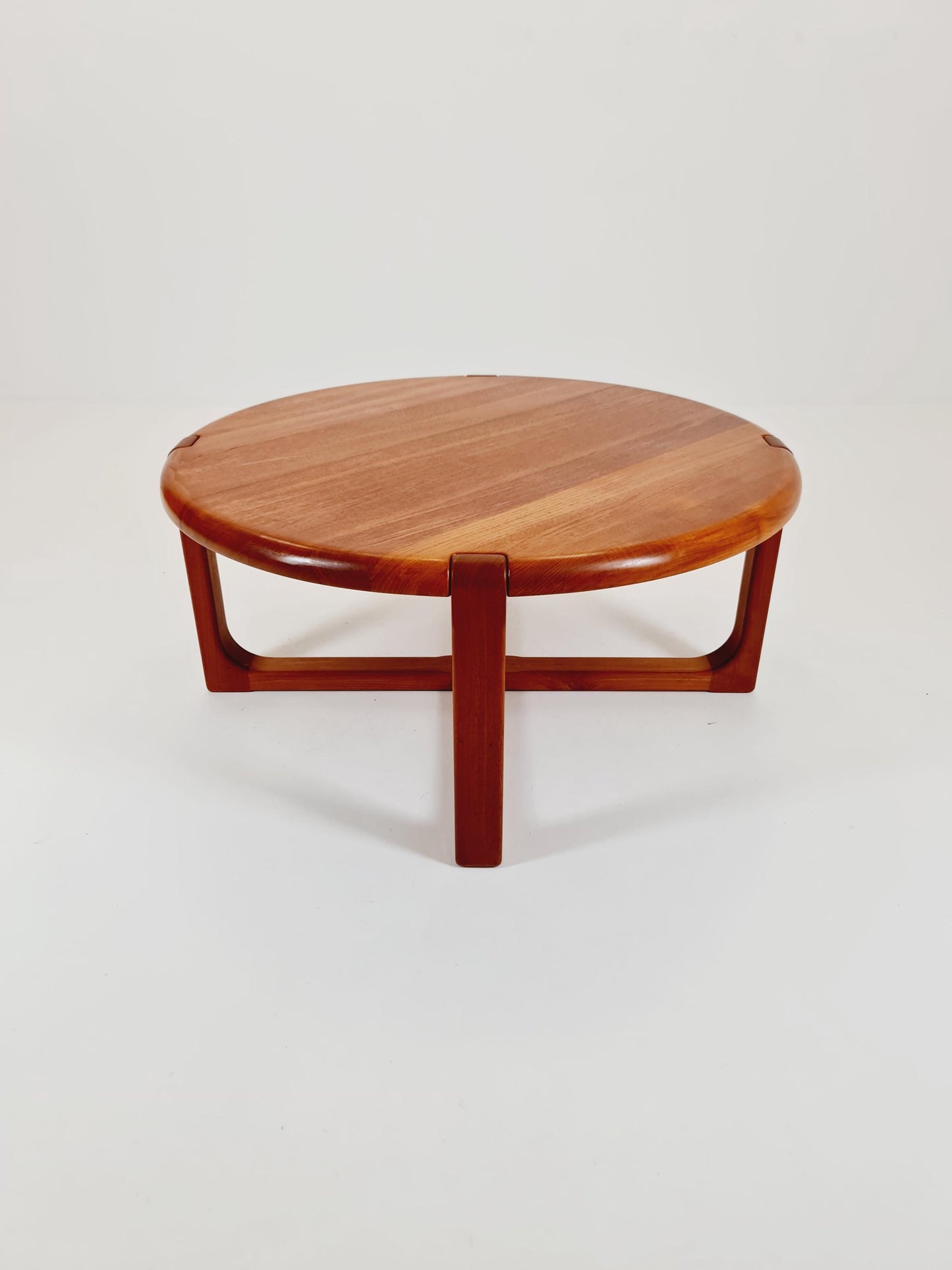 Danish Teak solid coffee table/ side table By Niels Bach for Randers Möbel, 1960s