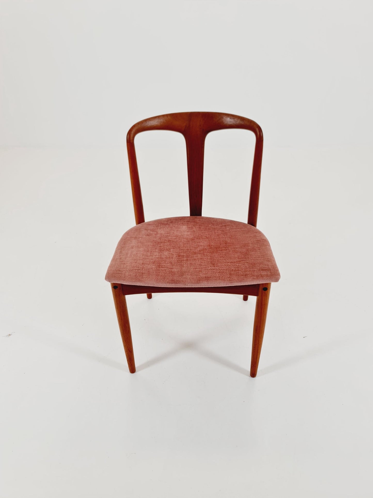 Vintage Danish teak dining chair by johannes Andersen for Uldum Mobelfabrik , 1960s,