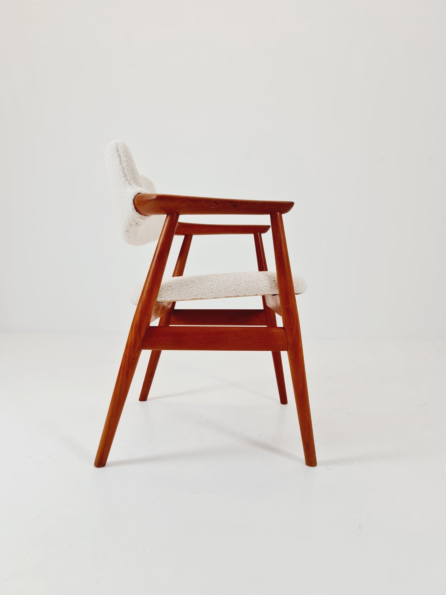 Mid century Danish Teak armchair by ERIK KIRKEGAARD for Glostrup from the 60s
