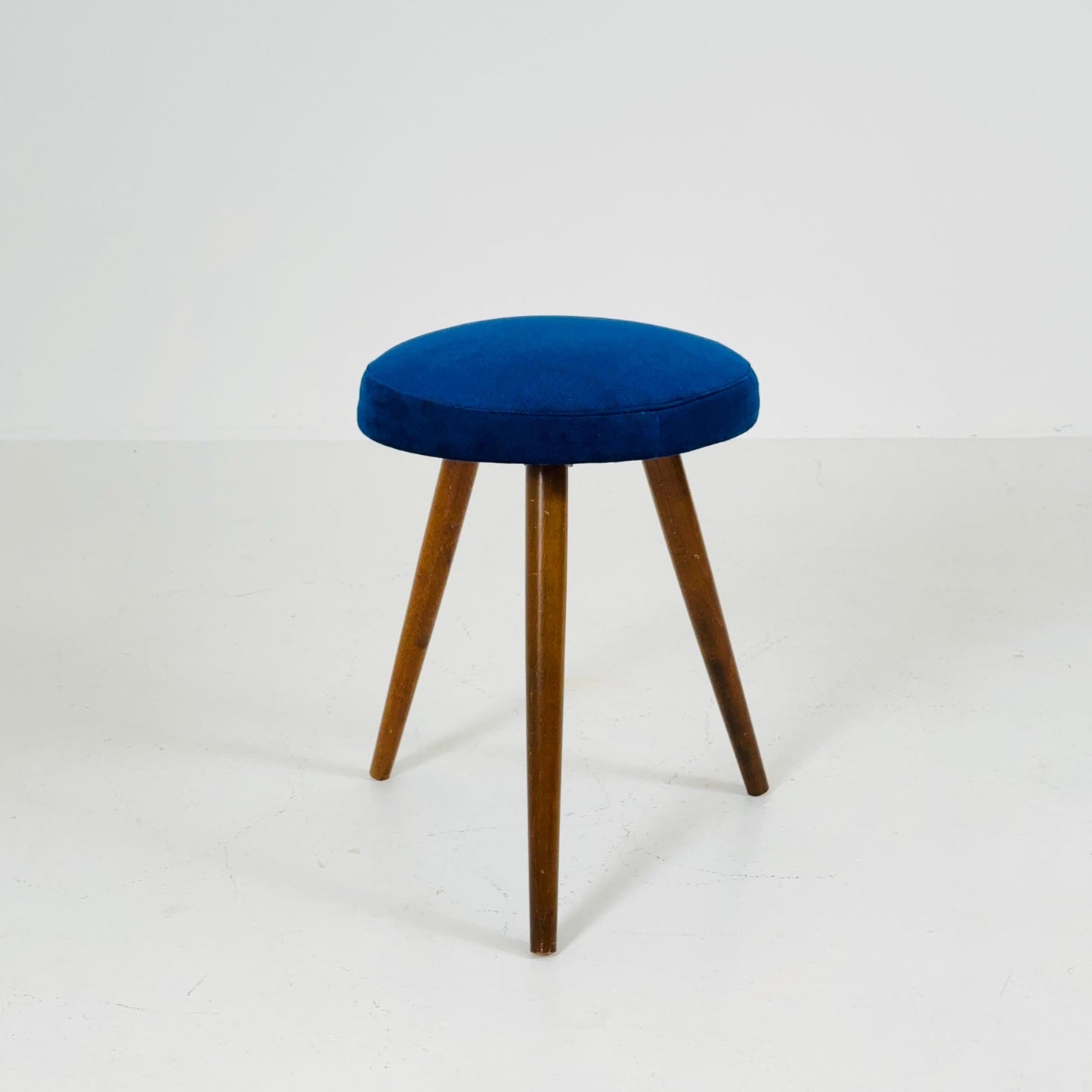 1 of 6 mid century modern stools German tripod vintage design 1960s