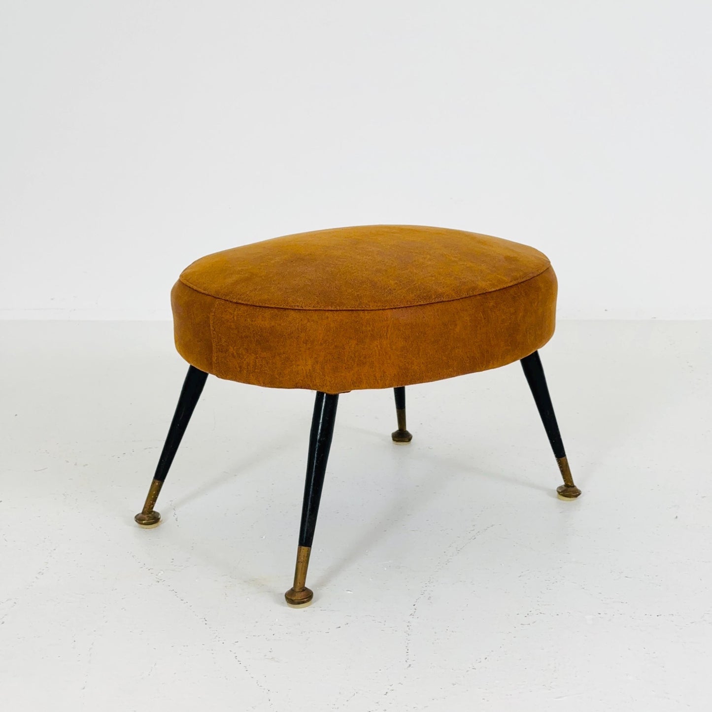 1 of 3 mid century modern stools German tripod vintage design 1960s